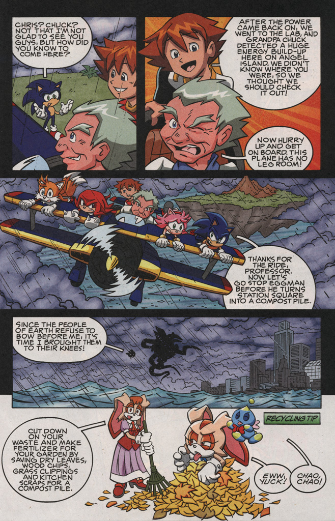 Read online Sonic X comic -  Issue #29 - 11