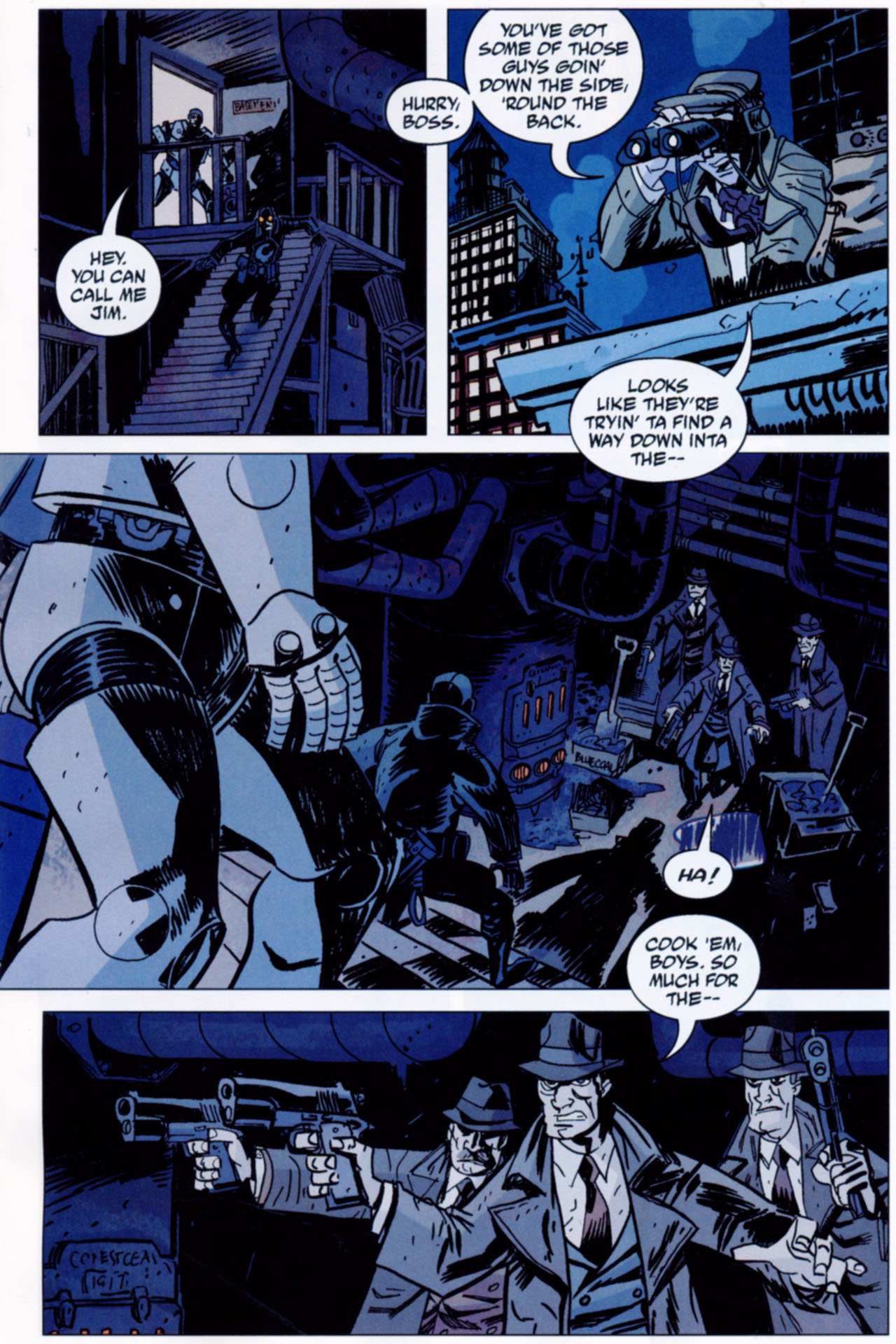 Read online Lobster Johnson: The Iron Prometheus comic -  Issue #1 - 13