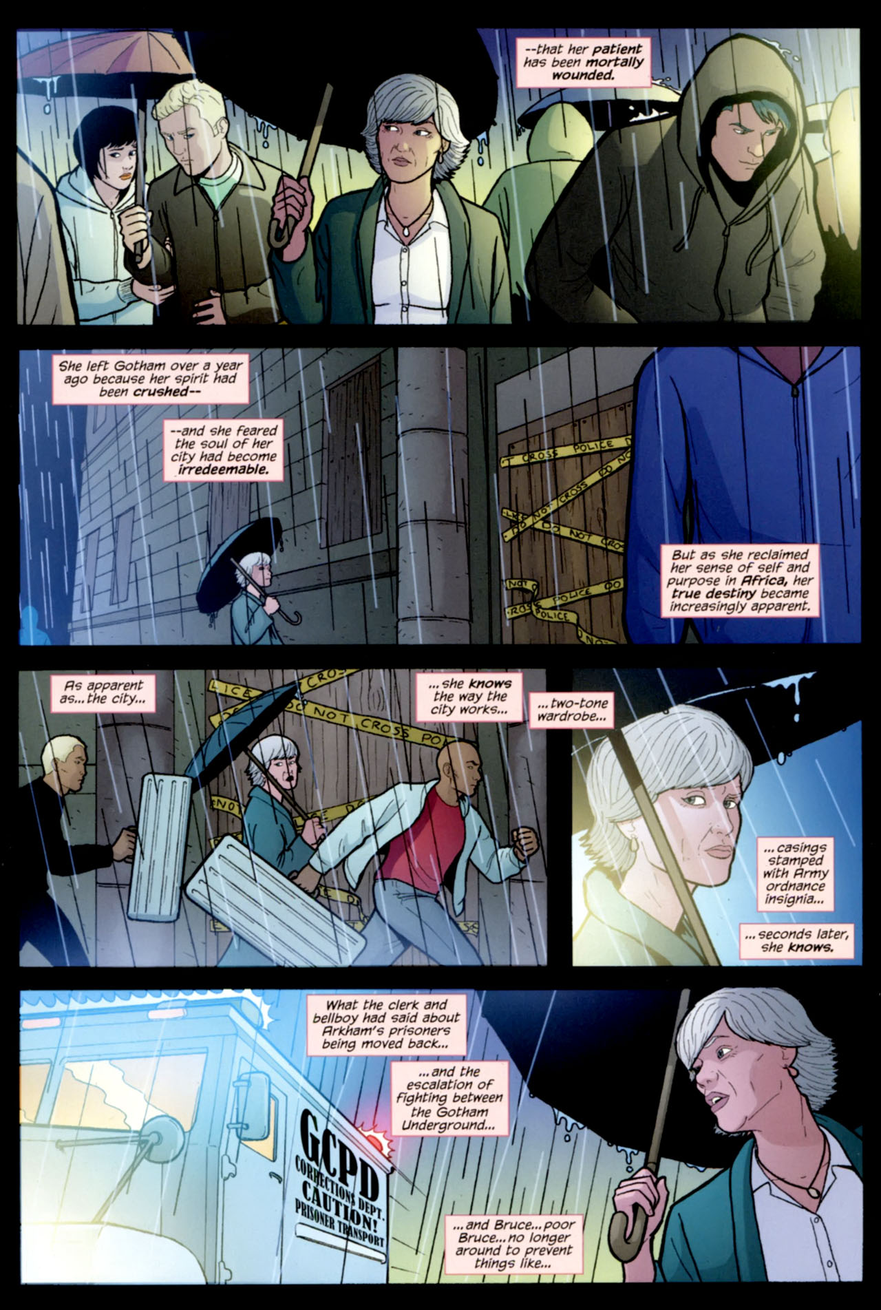 Read online Gotham Gazette comic -  Issue # Issue Batman Dead - 15