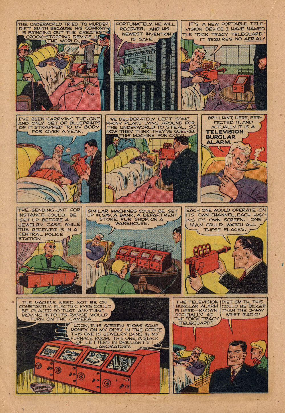 Read online Dick Tracy comic -  Issue #55 - 16