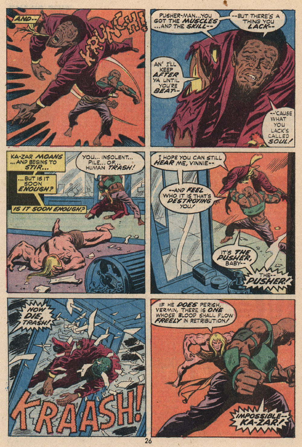 Read online Astonishing Tales (1970) comic -  Issue #16 - 18