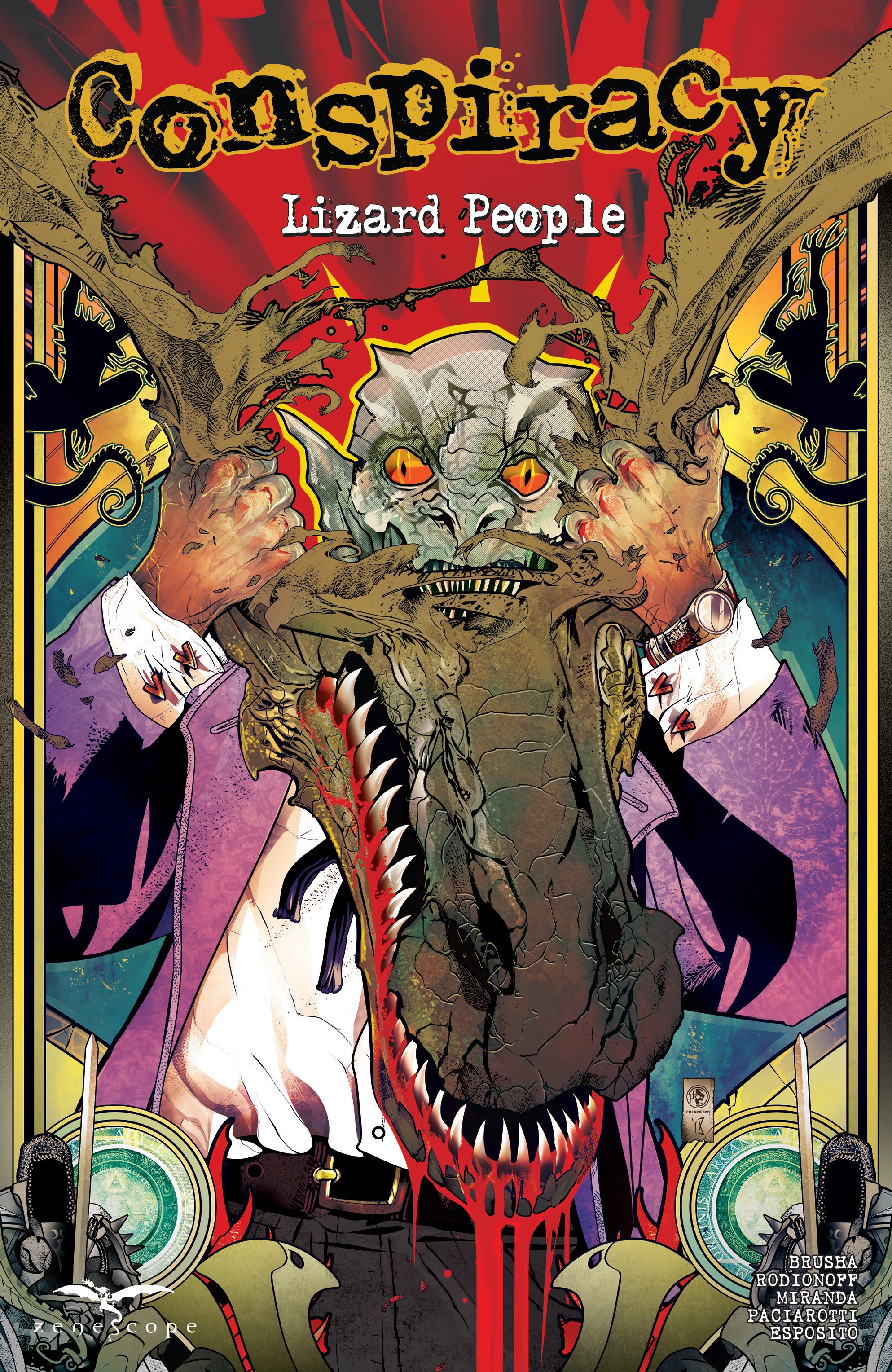 Read online Conspiracy comic -  Issue #5 - 1