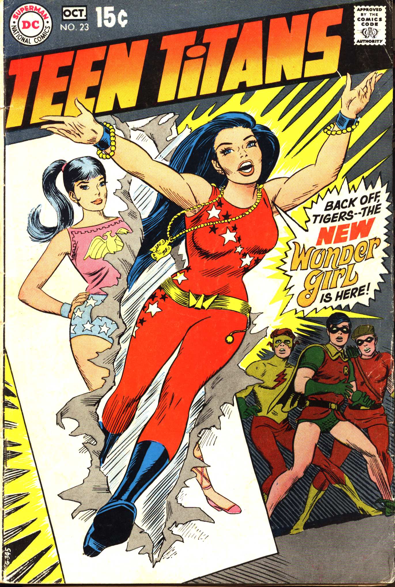Read online Teen Titans (1966) comic -  Issue #23 - 1