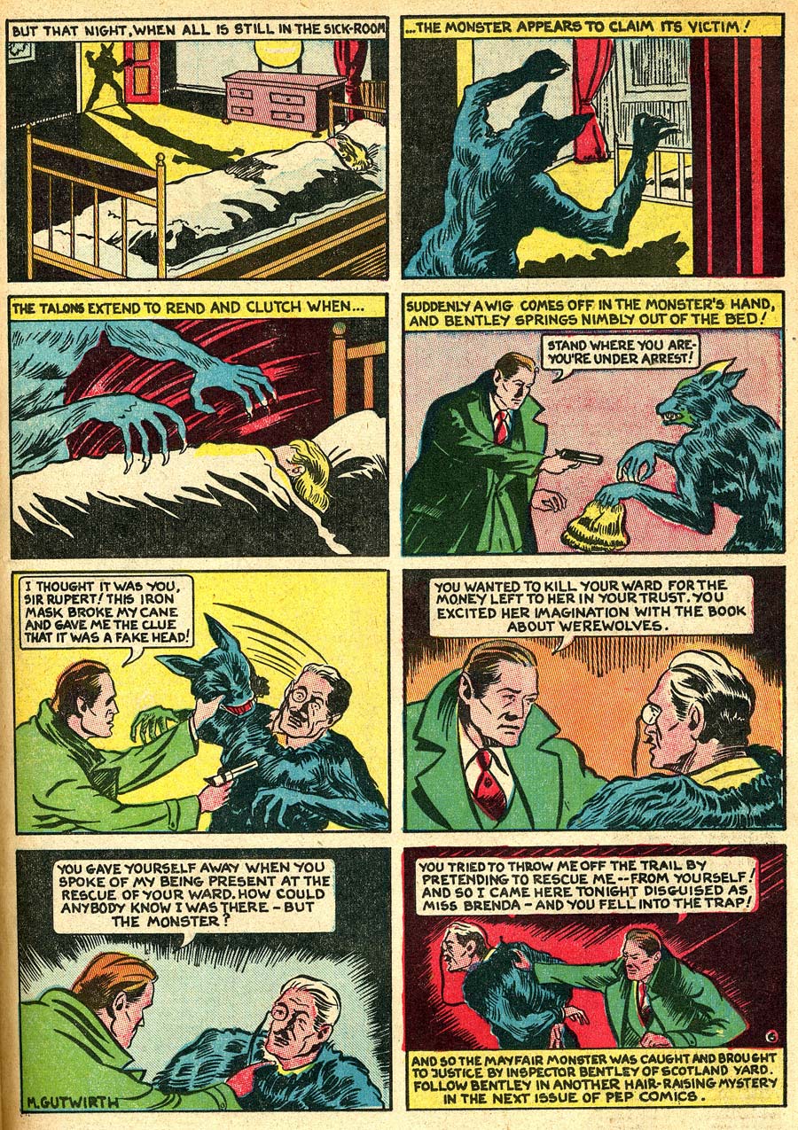 Read online Pep Comics comic -  Issue #1 - 48