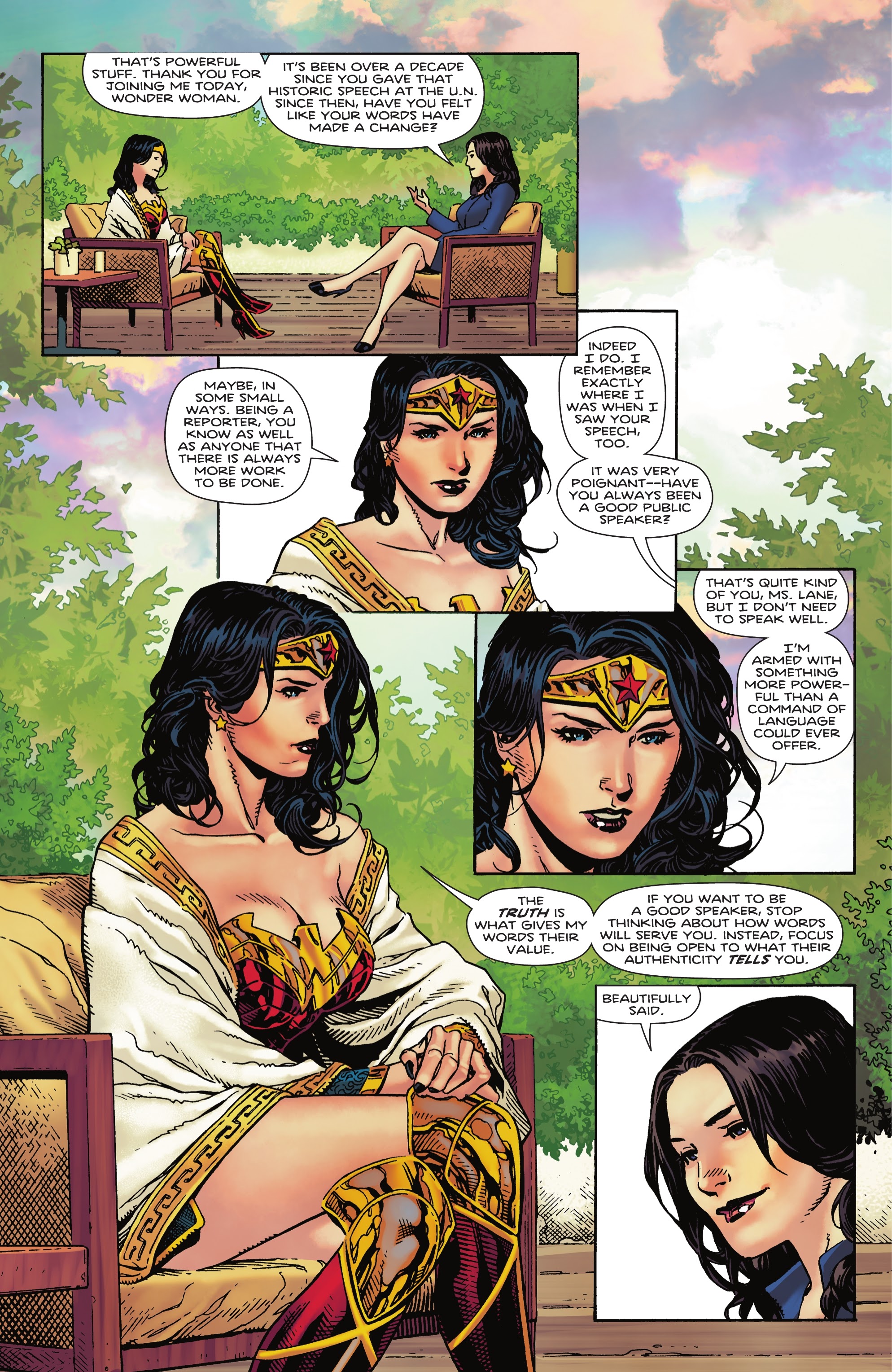 Read online Wonder Woman 80th Anniversary 100-Page Super Spectacular comic -  Issue # TPB - 16
