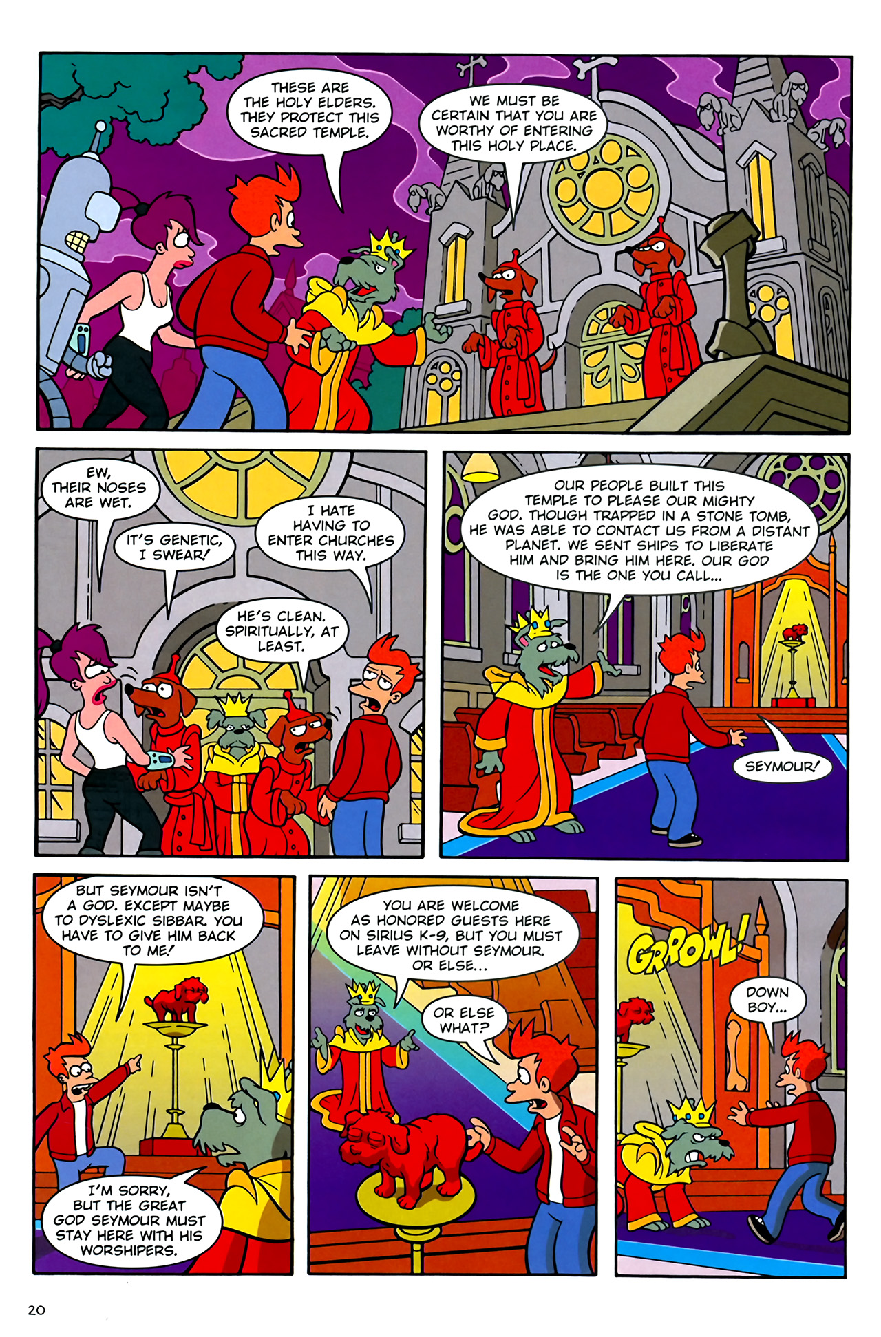 Read online Futurama Comics comic -  Issue #42 - 16