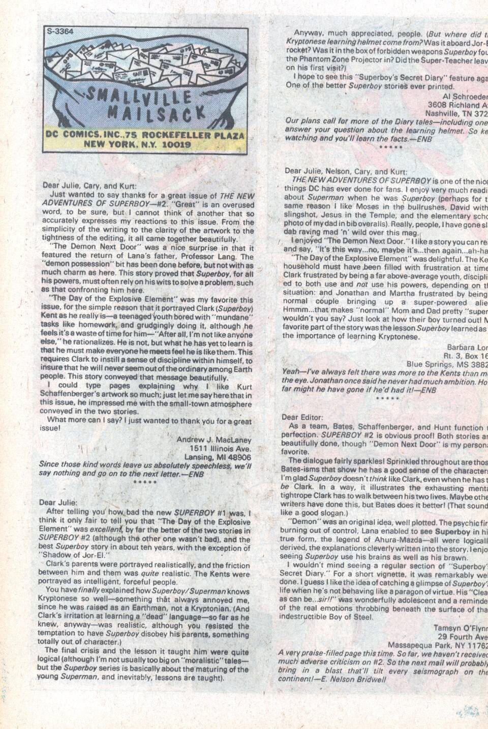 Read online The New Adventures of Superboy comic -  Issue #7 - 49