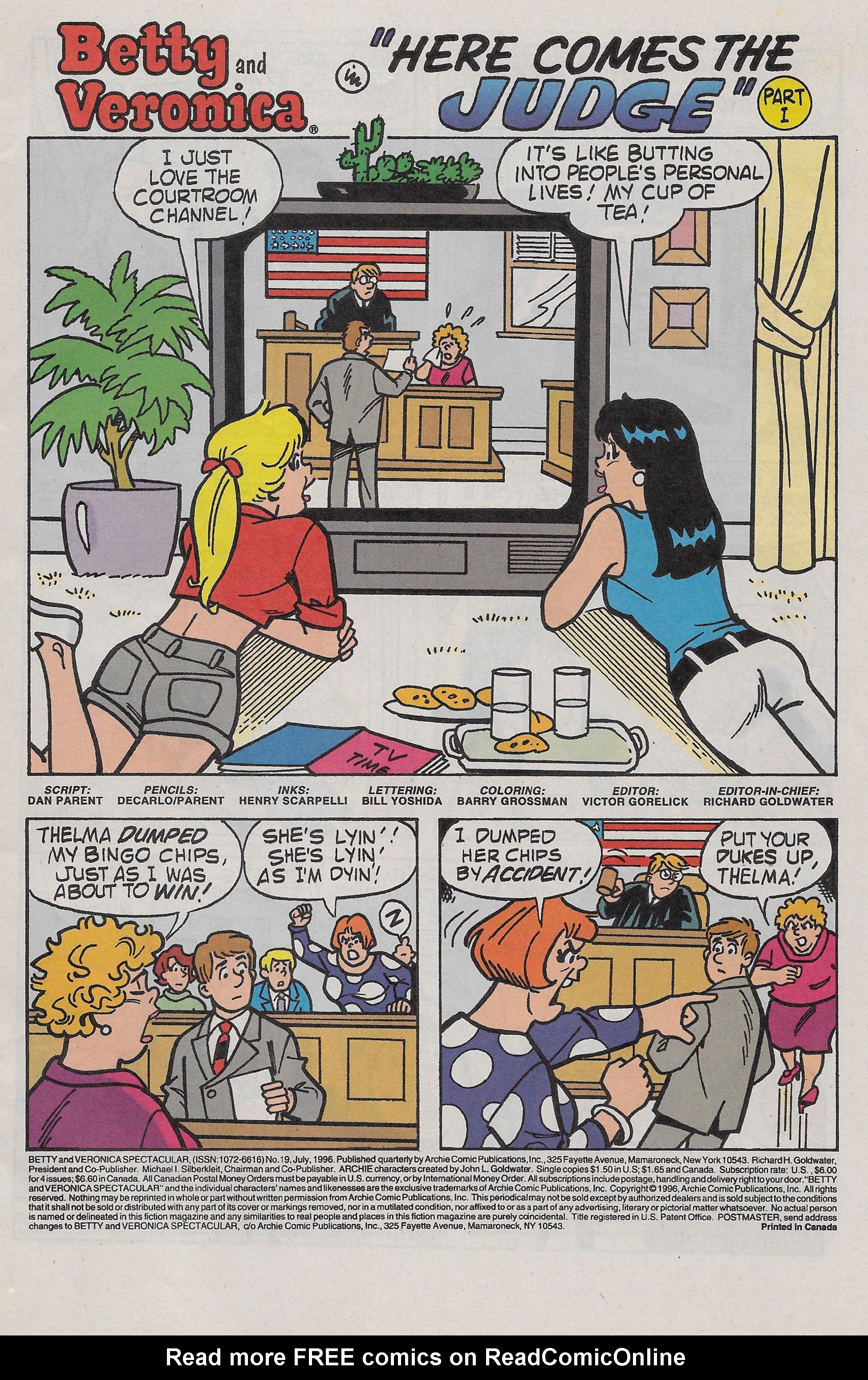 Read online Betty & Veronica Spectacular comic -  Issue #19 - 3