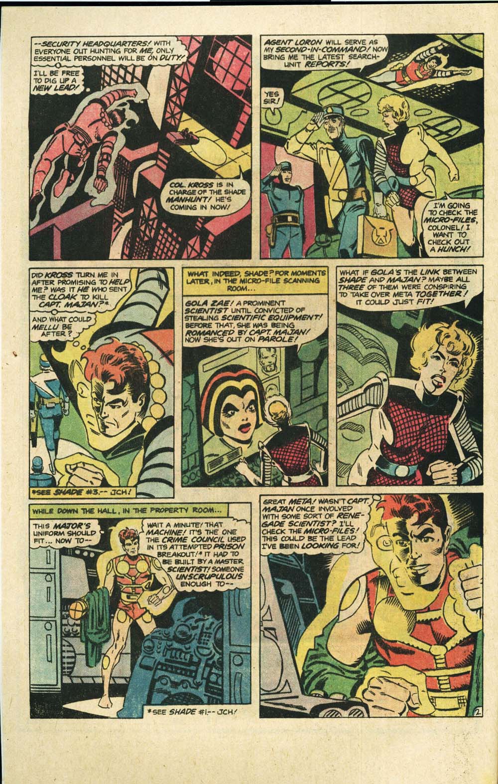 Read online Shade, the Changing Man (1977) comic -  Issue #4 - 4