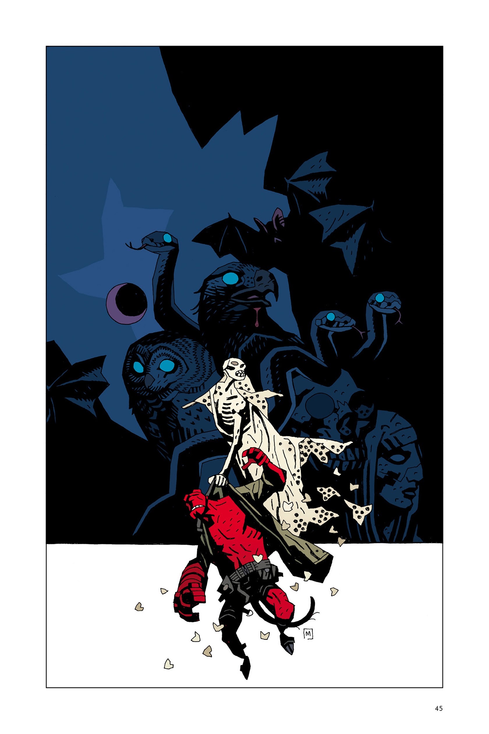 Read online Hellboy: The First 20 Years comic -  Issue # TPB - 45
