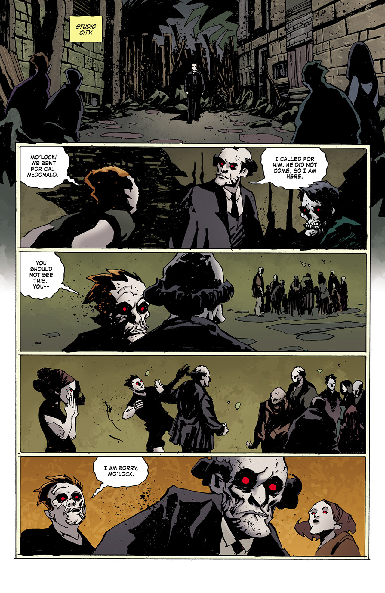 Read online Criminal Macabre: Final Night - The 30 Days of Night Crossover comic -  Issue #1 - 7