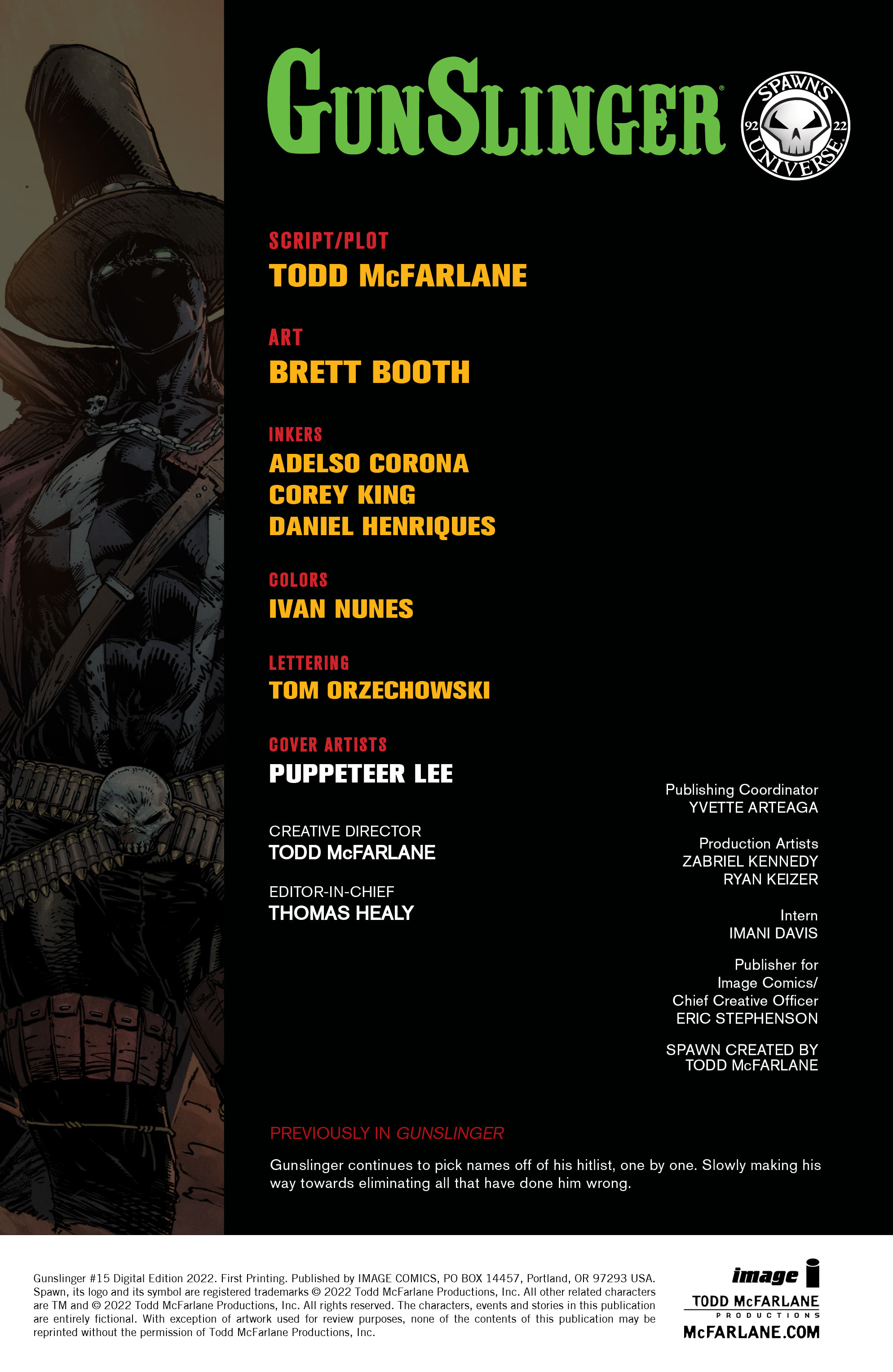 Read online Gunslinger Spawn comic -  Issue #15 - 3