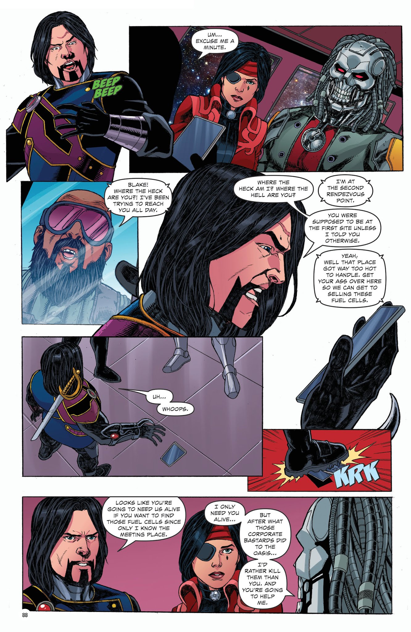 Read online The Black Sable comic -  Issue # _TPB (Part 1) - 86