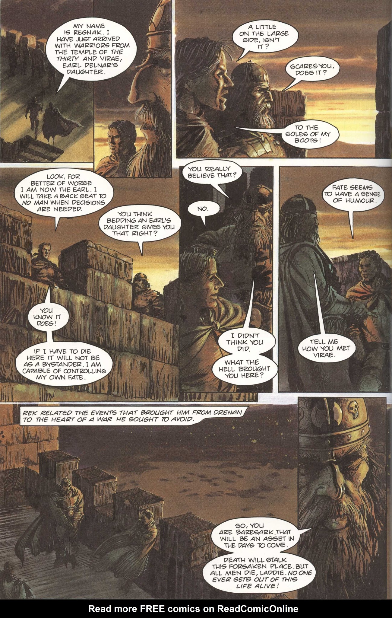 Read online David Gemmell's Legend: A Graphic Novel comic -  Issue # TPB - 57