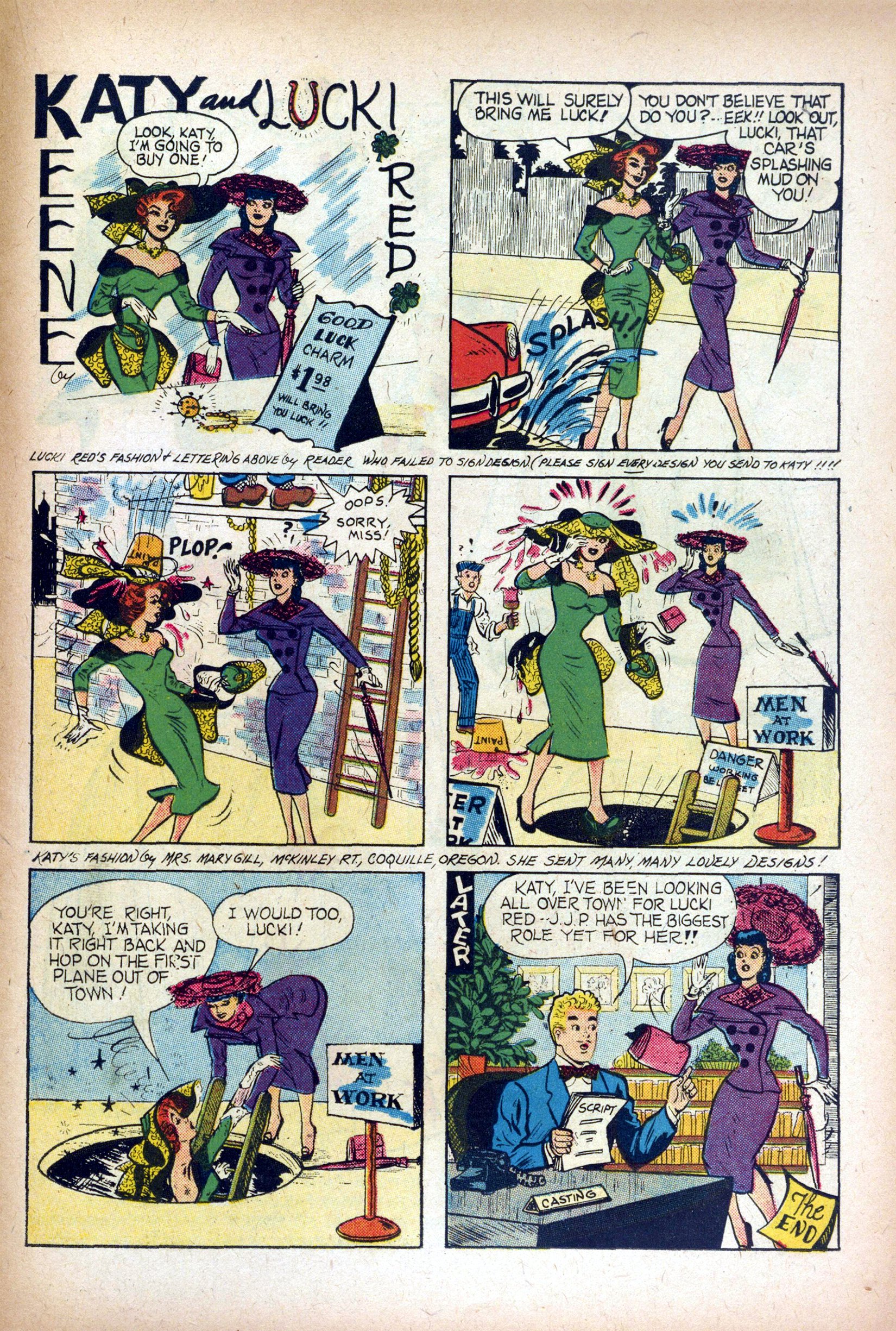 Read online Katy Keene (1949) comic -  Issue #41 - 23