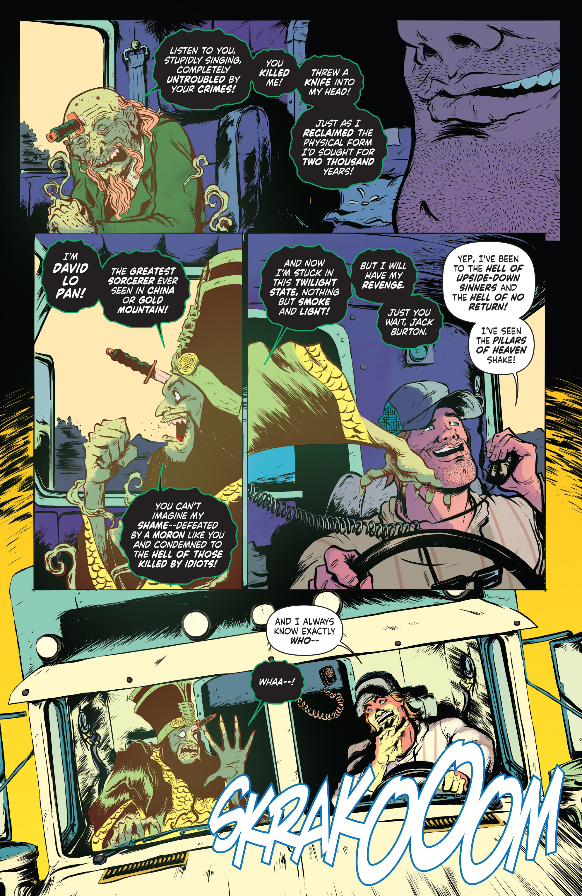 Read online Big Trouble in Little China/Escape From New York comic -  Issue #1 - 4