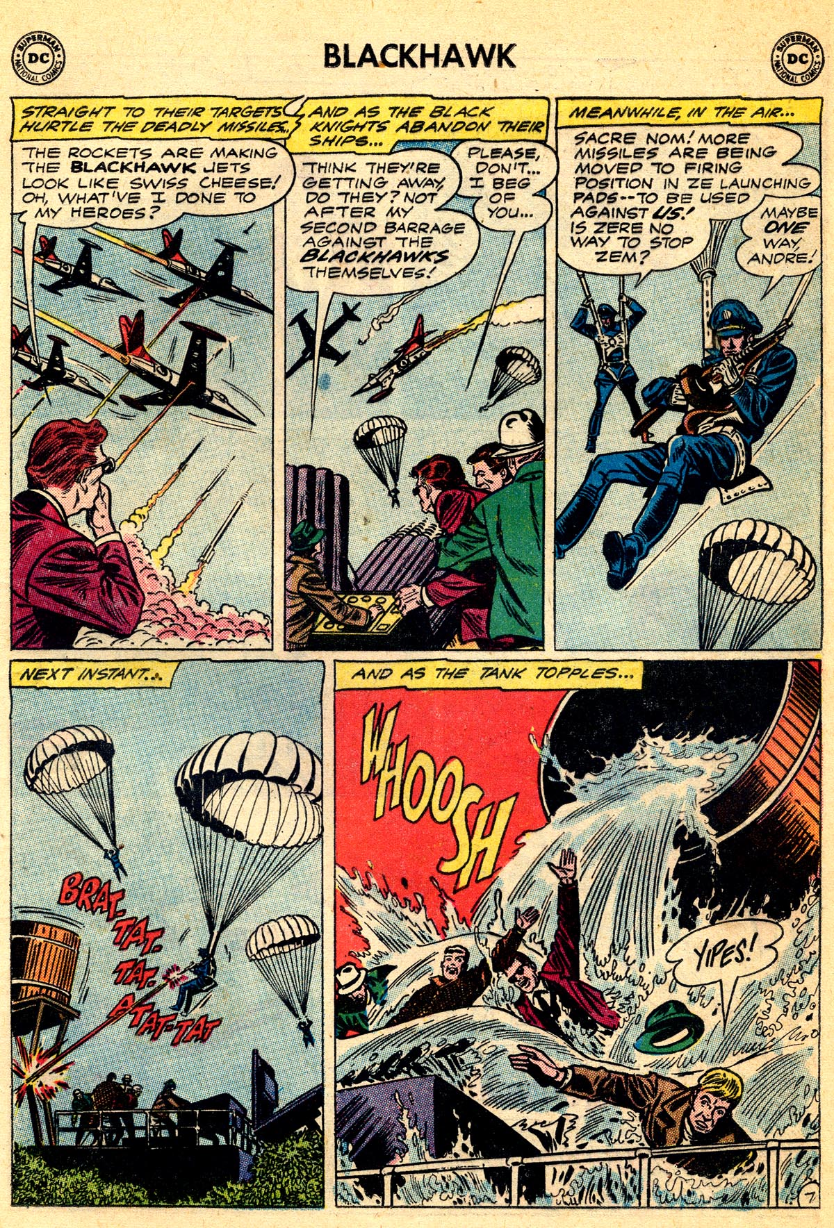 Read online Blackhawk (1957) comic -  Issue #168 - 9