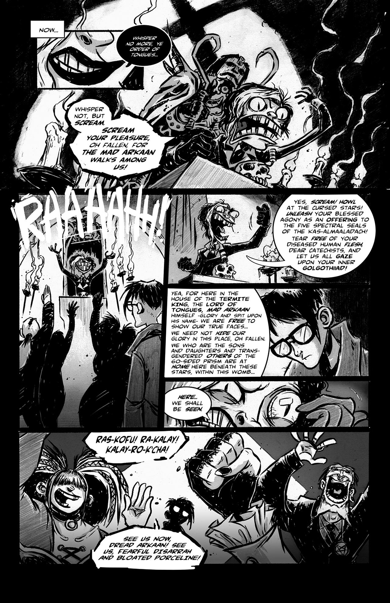 Read online Eldritch! comic -  Issue #2 - 5