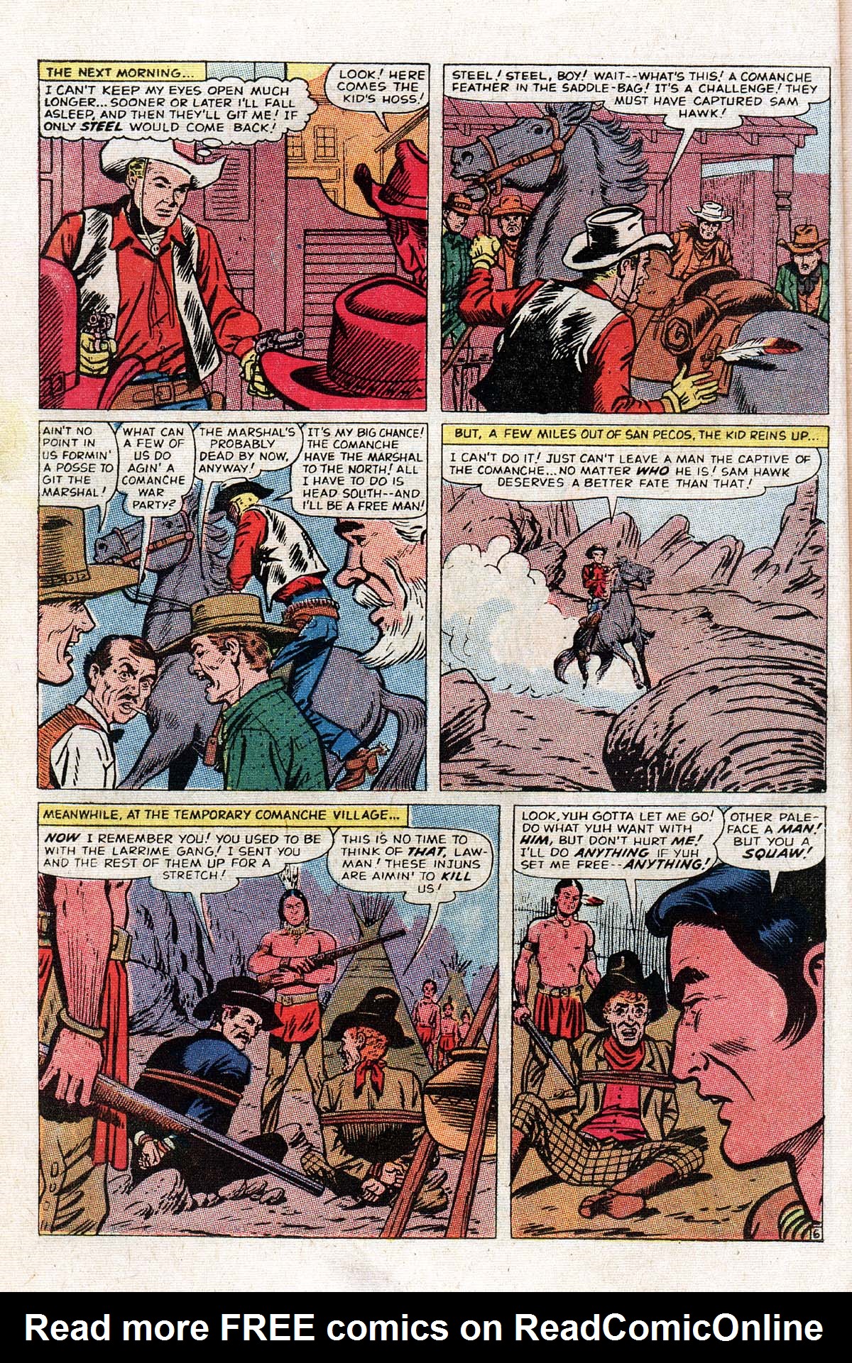 Read online The Mighty Marvel Western comic -  Issue #11 - 35