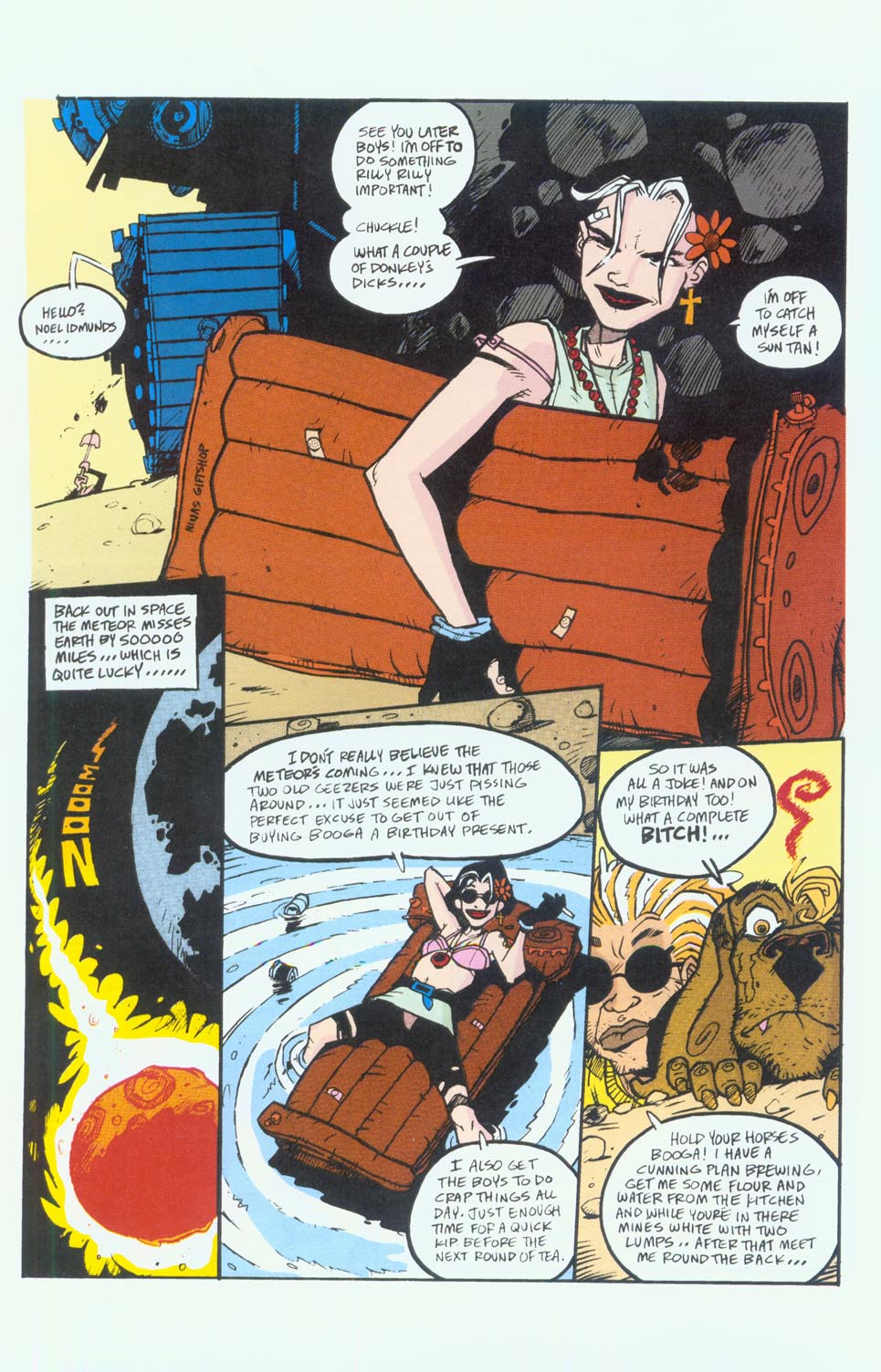 Read online Hewlett and Martin's Tank Girl comic -  Issue # TPB - 115