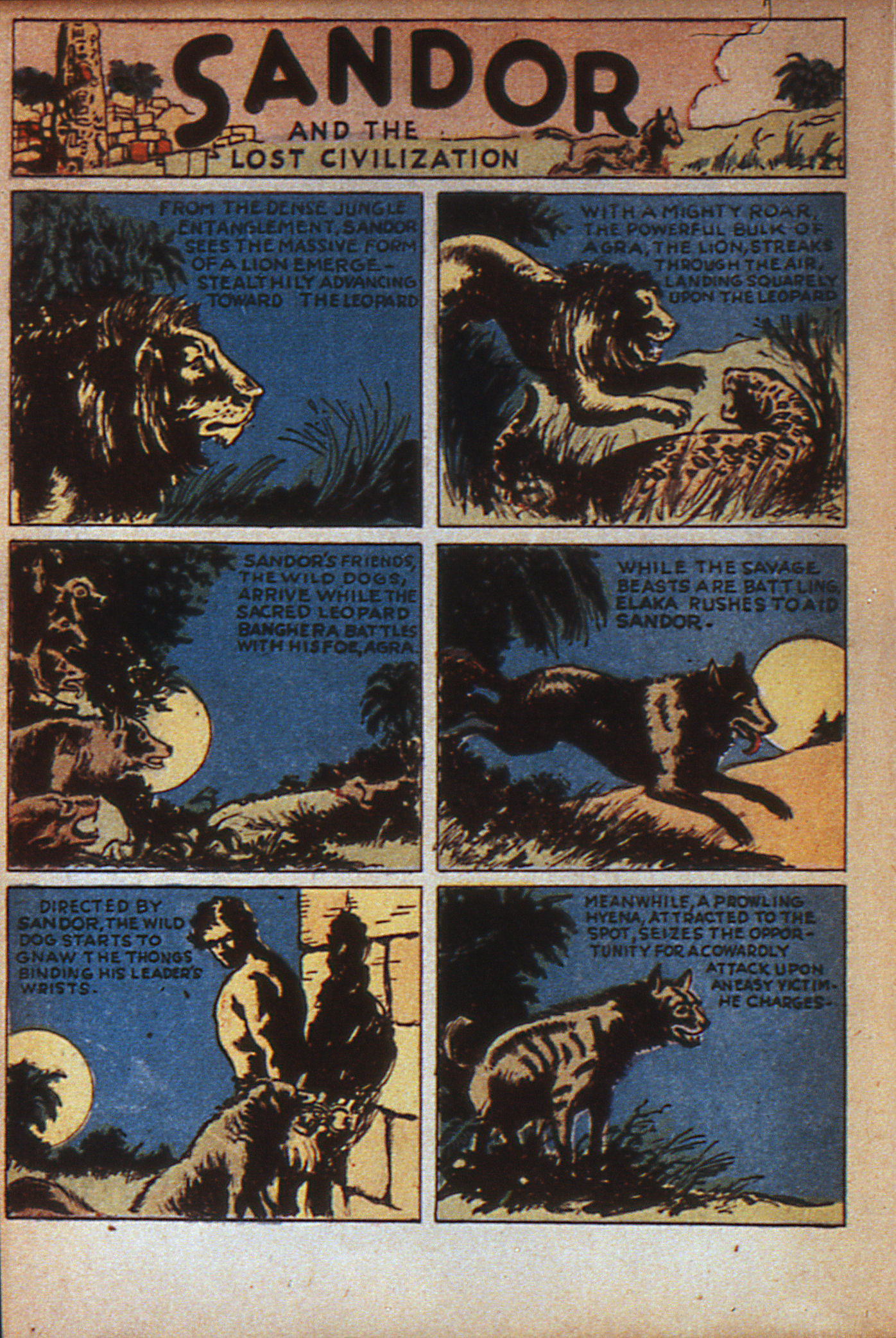 Read online Adventure Comics (1938) comic -  Issue #7 - 19