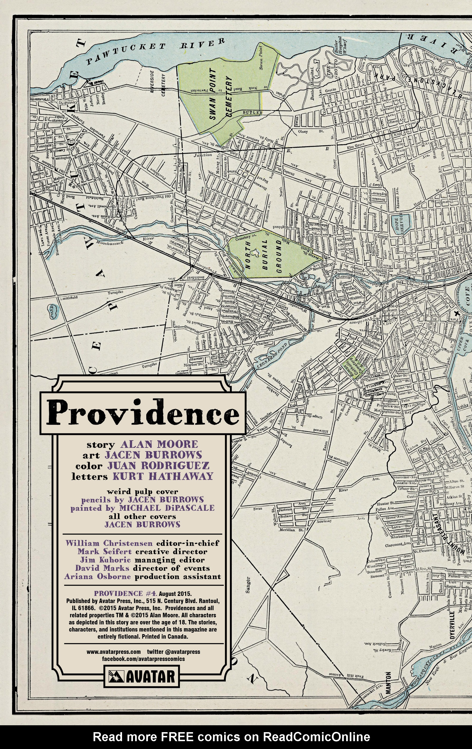 Read online Providence comic -  Issue #4 - 2