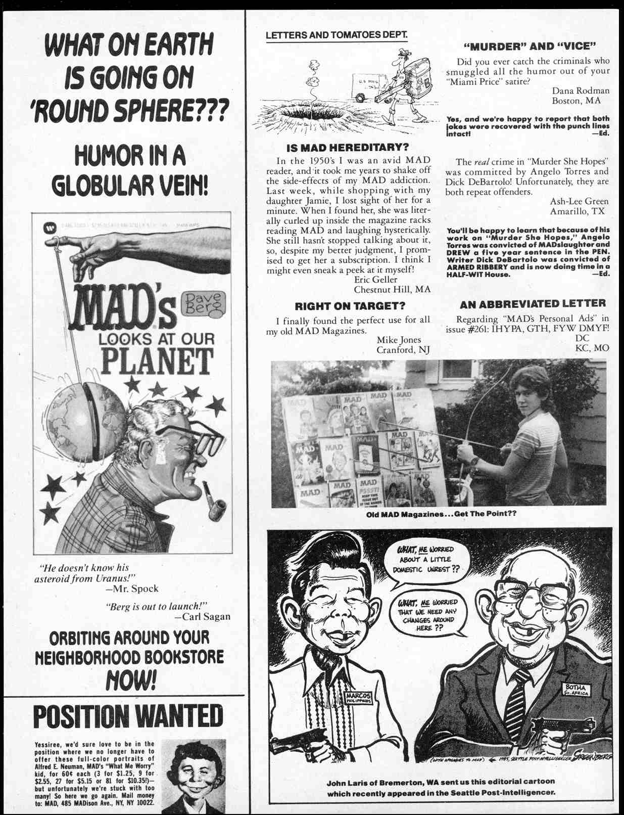 Read online MAD comic -  Issue #263 - 4