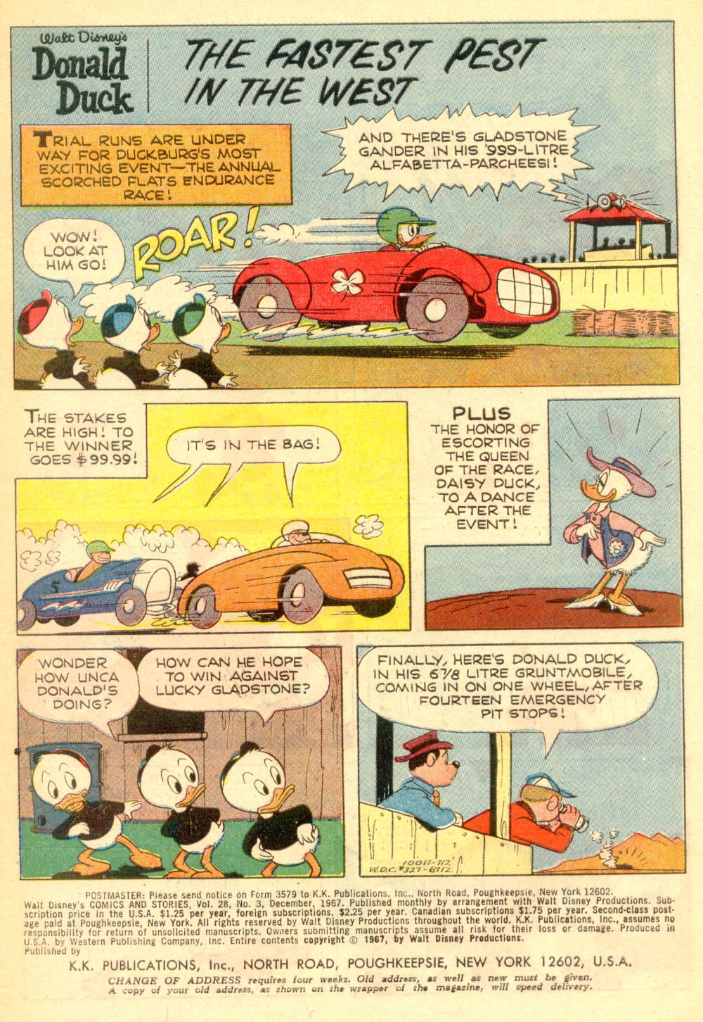 Read online Walt Disney's Comics and Stories comic -  Issue #327 - 2