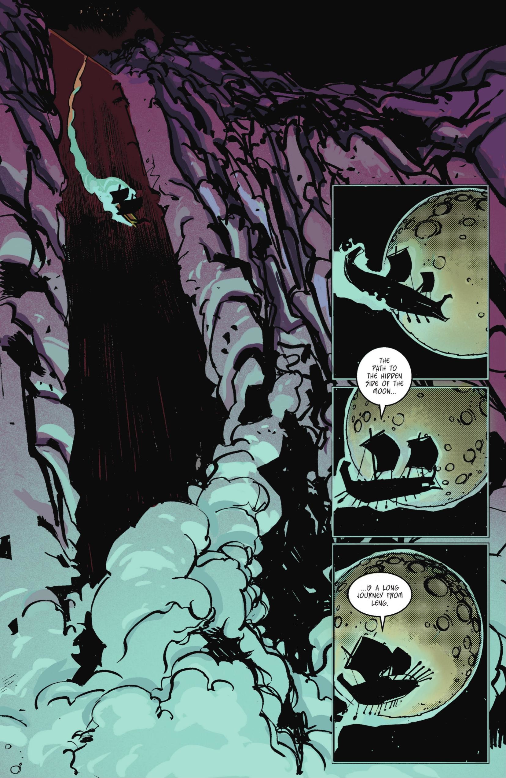 Read online Lovecraft Unknown Kadath comic -  Issue #1 - 23