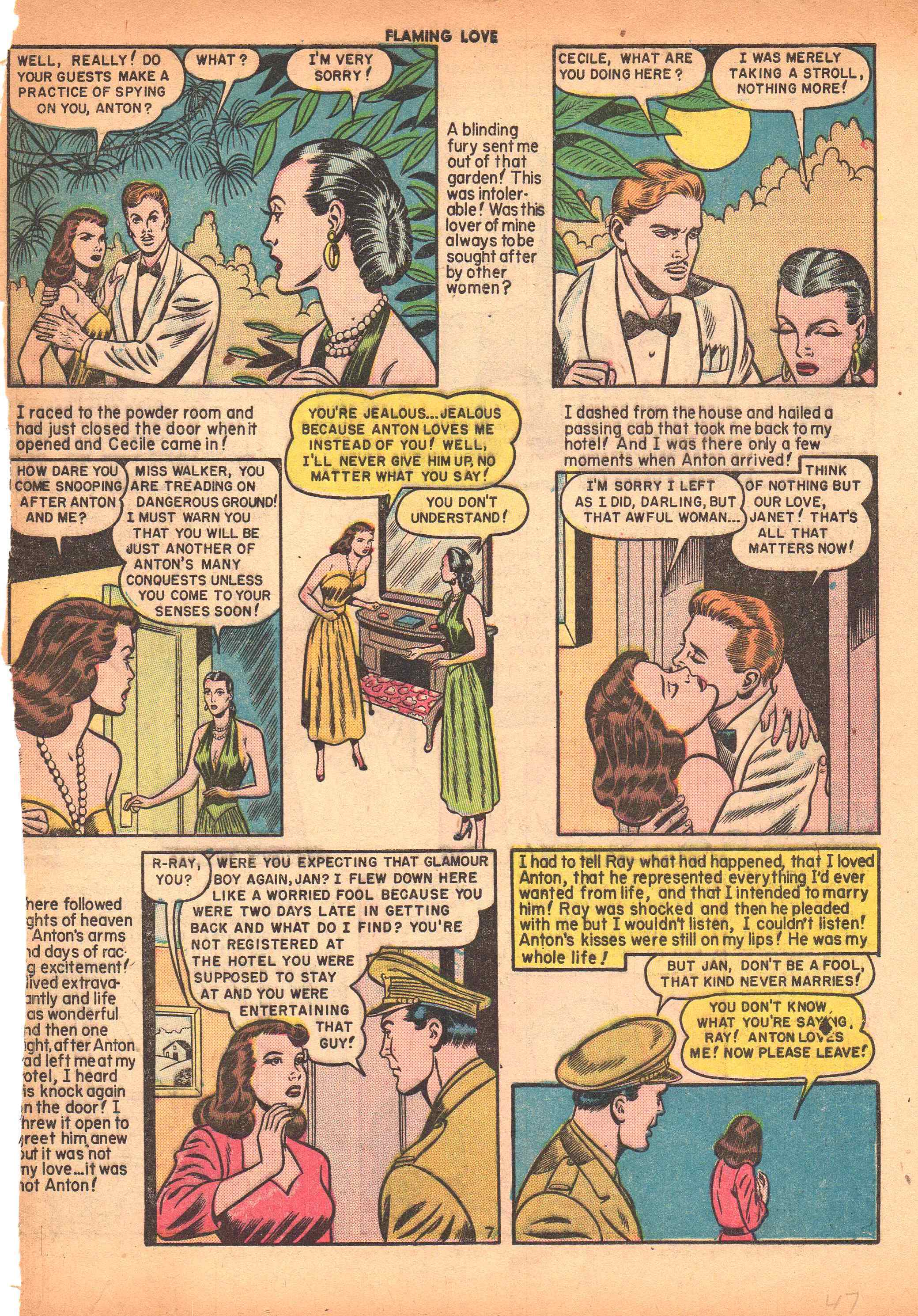 Read online Flaming Love comic -  Issue #5 - 47