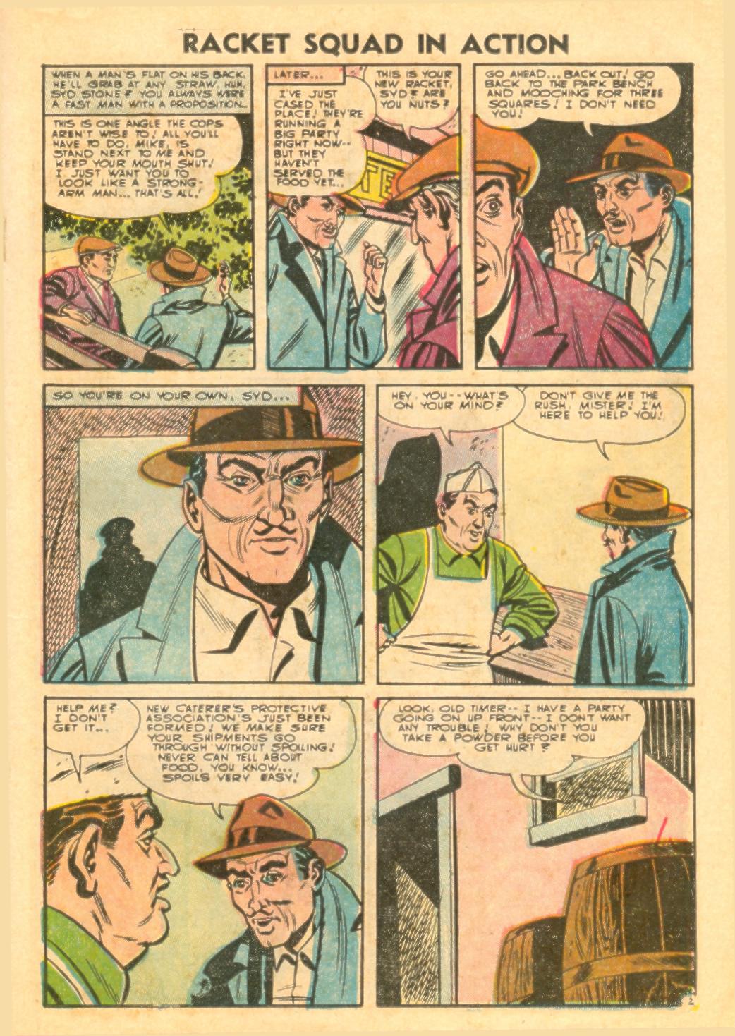 Read online Racket Squad in Action comic -  Issue #19 - 19