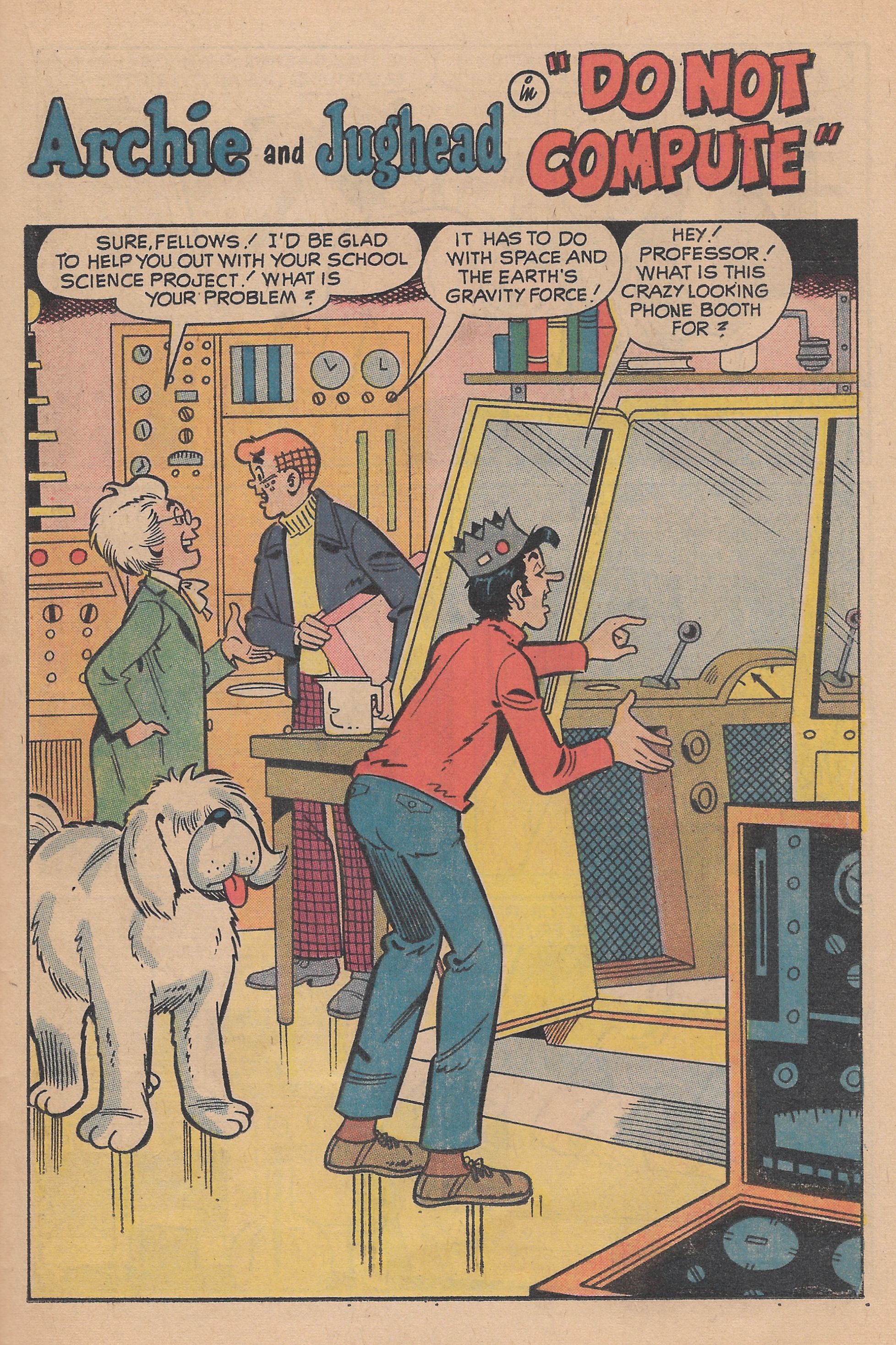 Read online Archie's TV Laugh-Out comic -  Issue #13 - 35