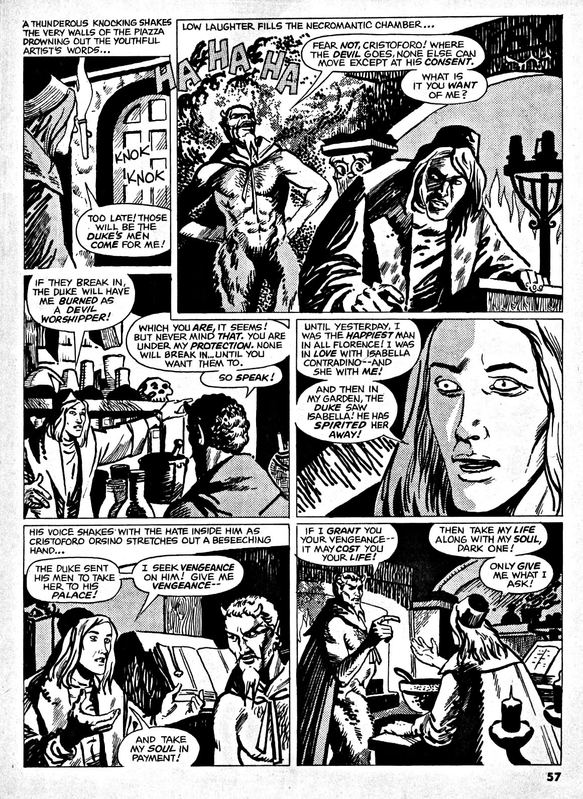 Read online Nightmare (1970) comic -  Issue #4 - 55