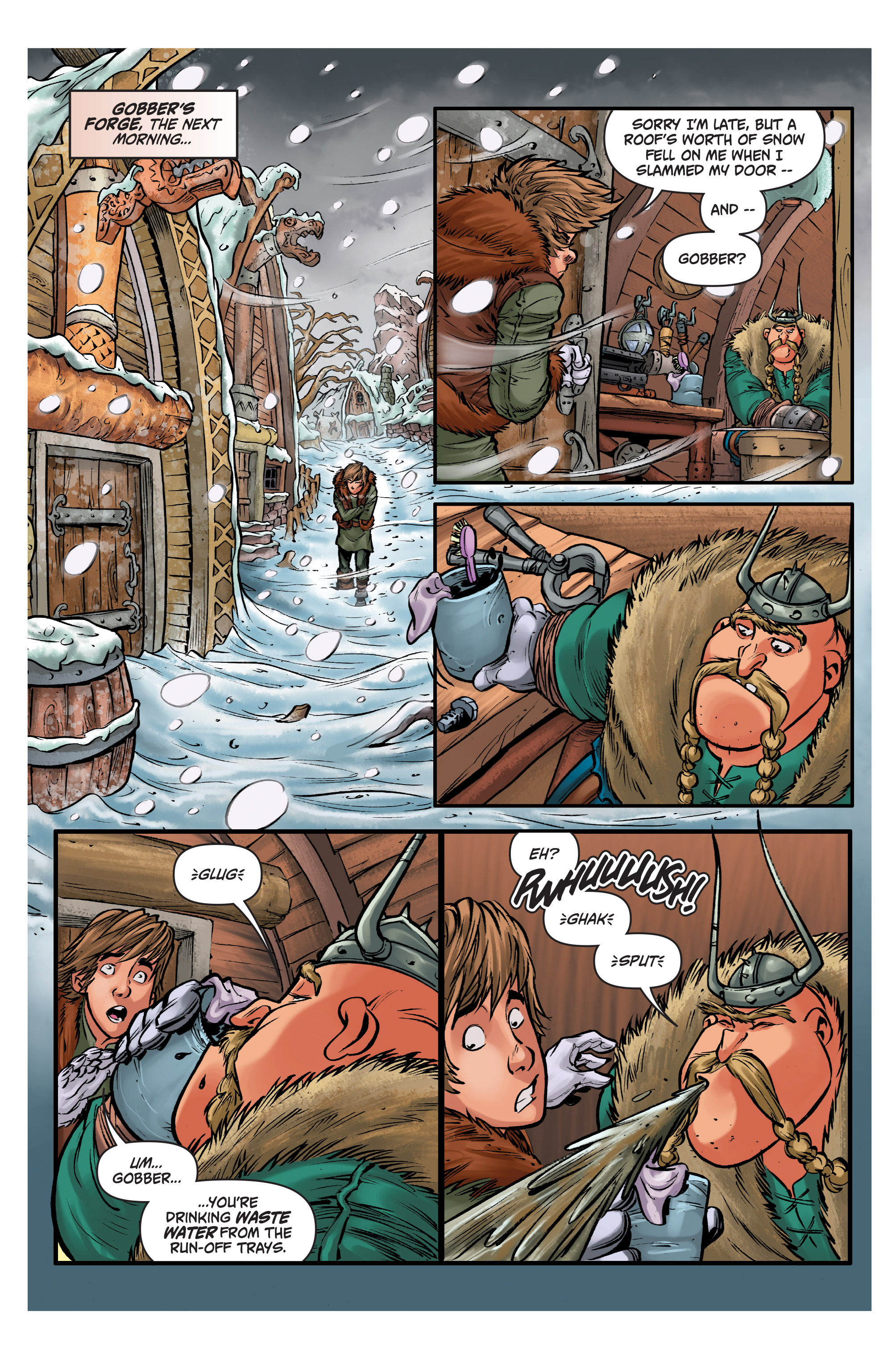 Read online DreamWorks Dragons: Defenders of Berk Collection: Fire & Ice comic -  Issue # TPB - 62