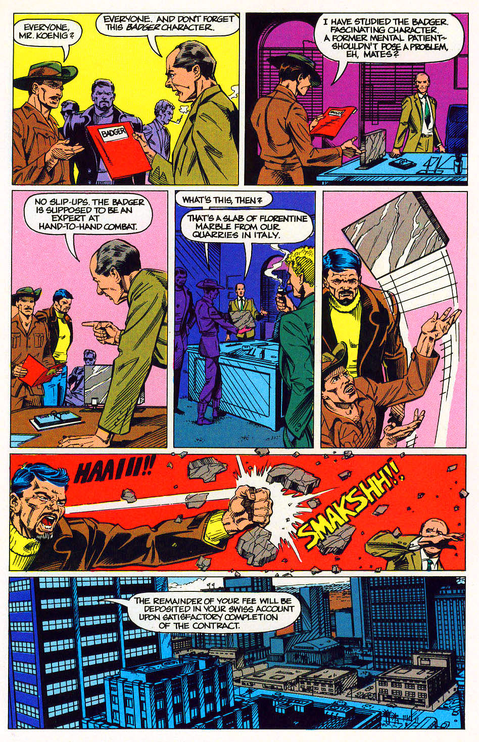 Read online The Badger comic -  Issue #5 - 21
