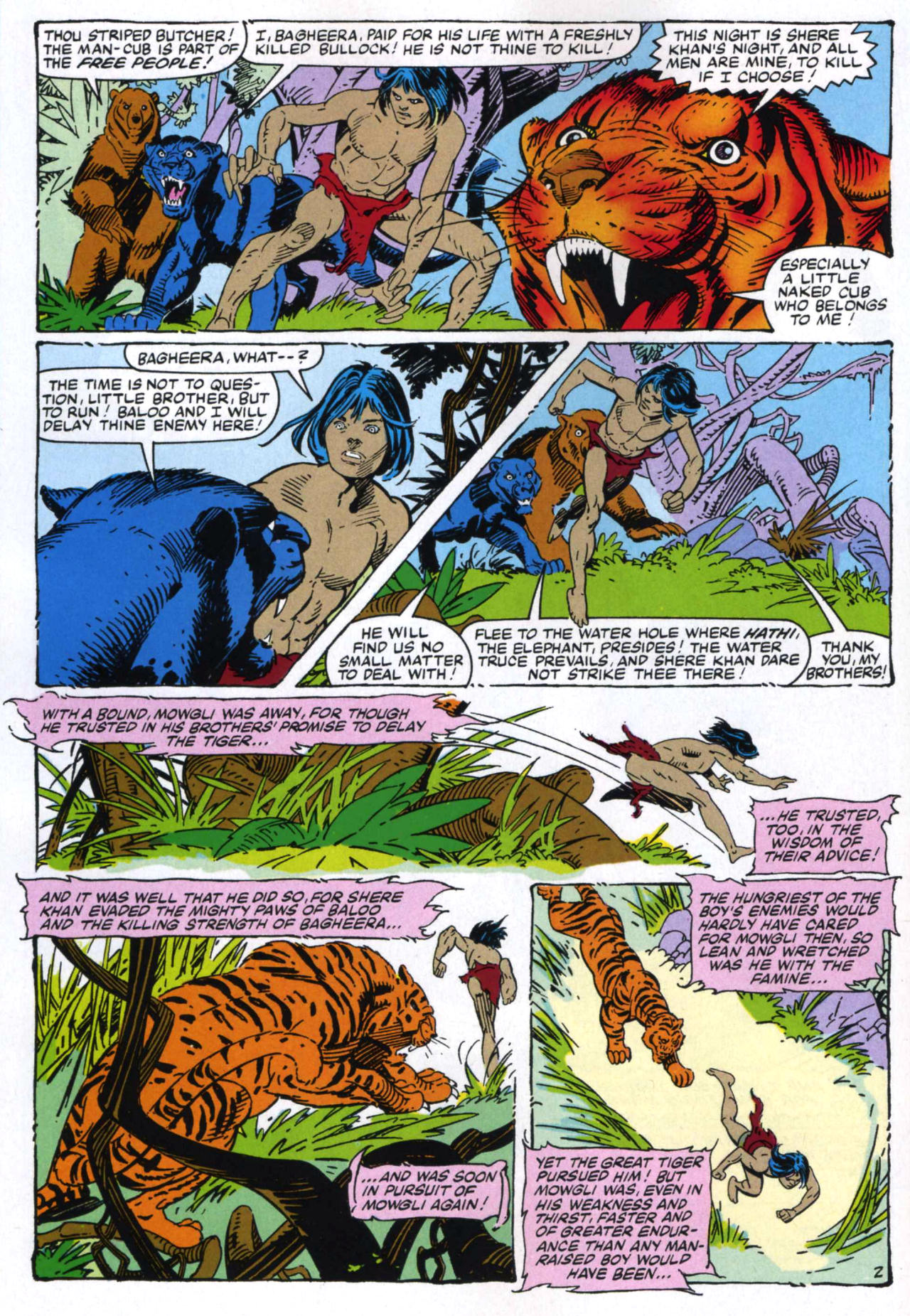Read online Marvel Illustrated Jungle Book comic -  Issue # Full - 27