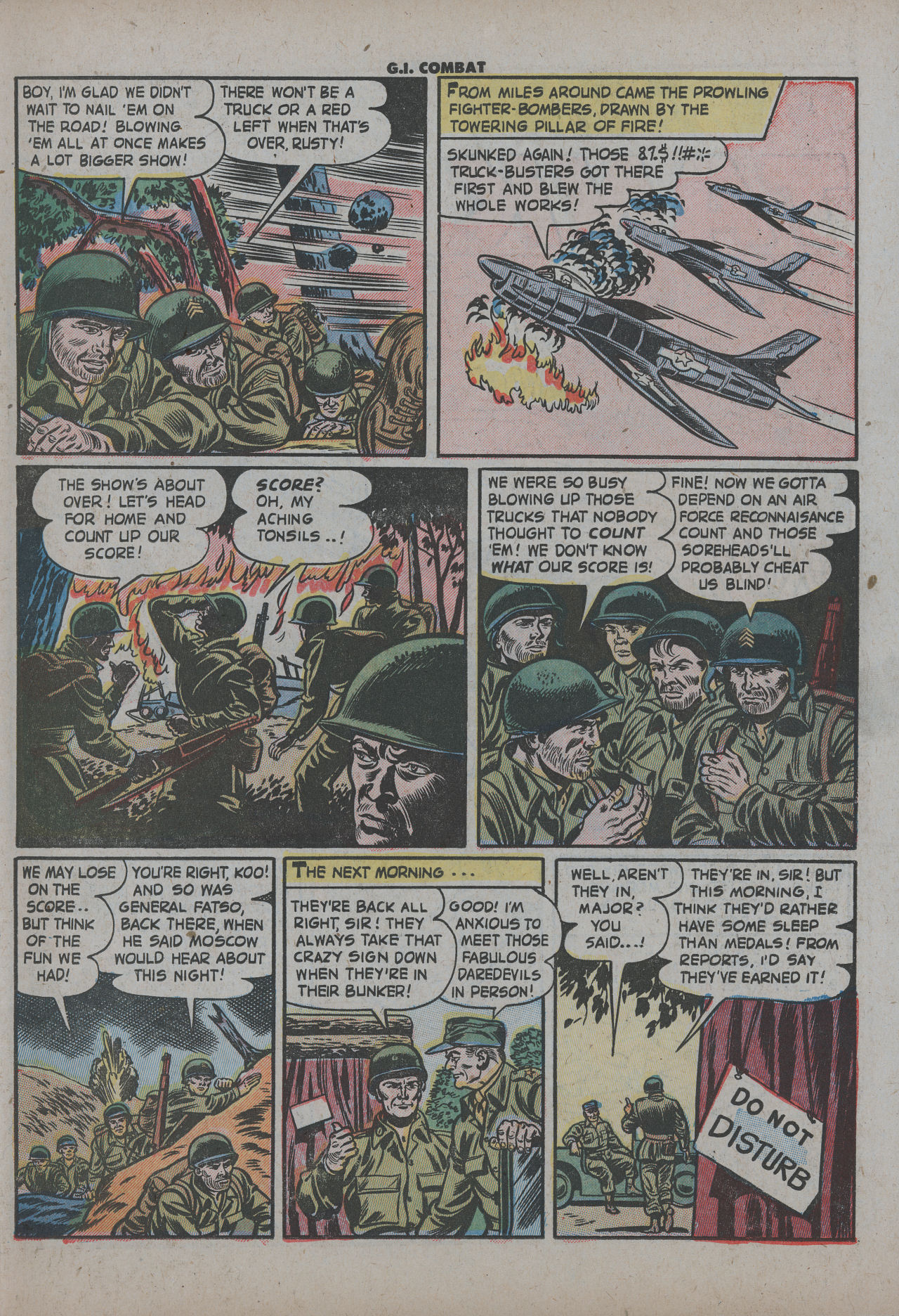 Read online G.I. Combat (1952) comic -  Issue #9 - 11