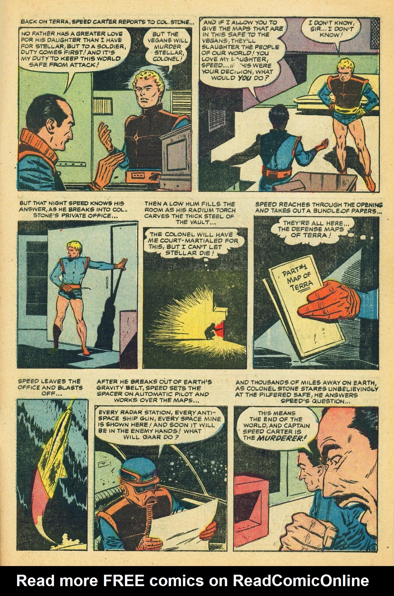 Read online Speed Carter, Spaceman comic -  Issue #5 - 29