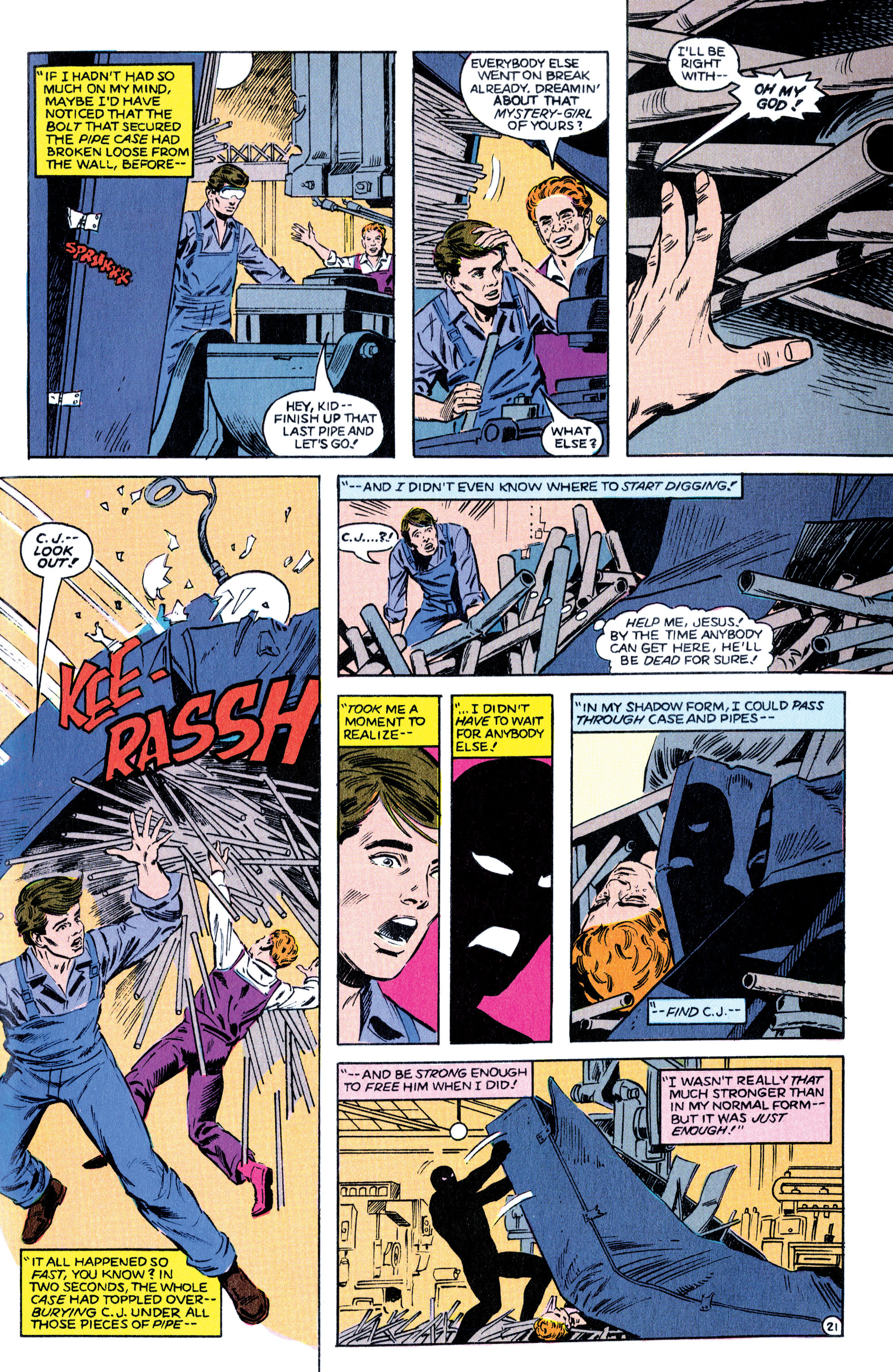 Read online Infinity Inc. (1984) comic -  Issue #33 - 22