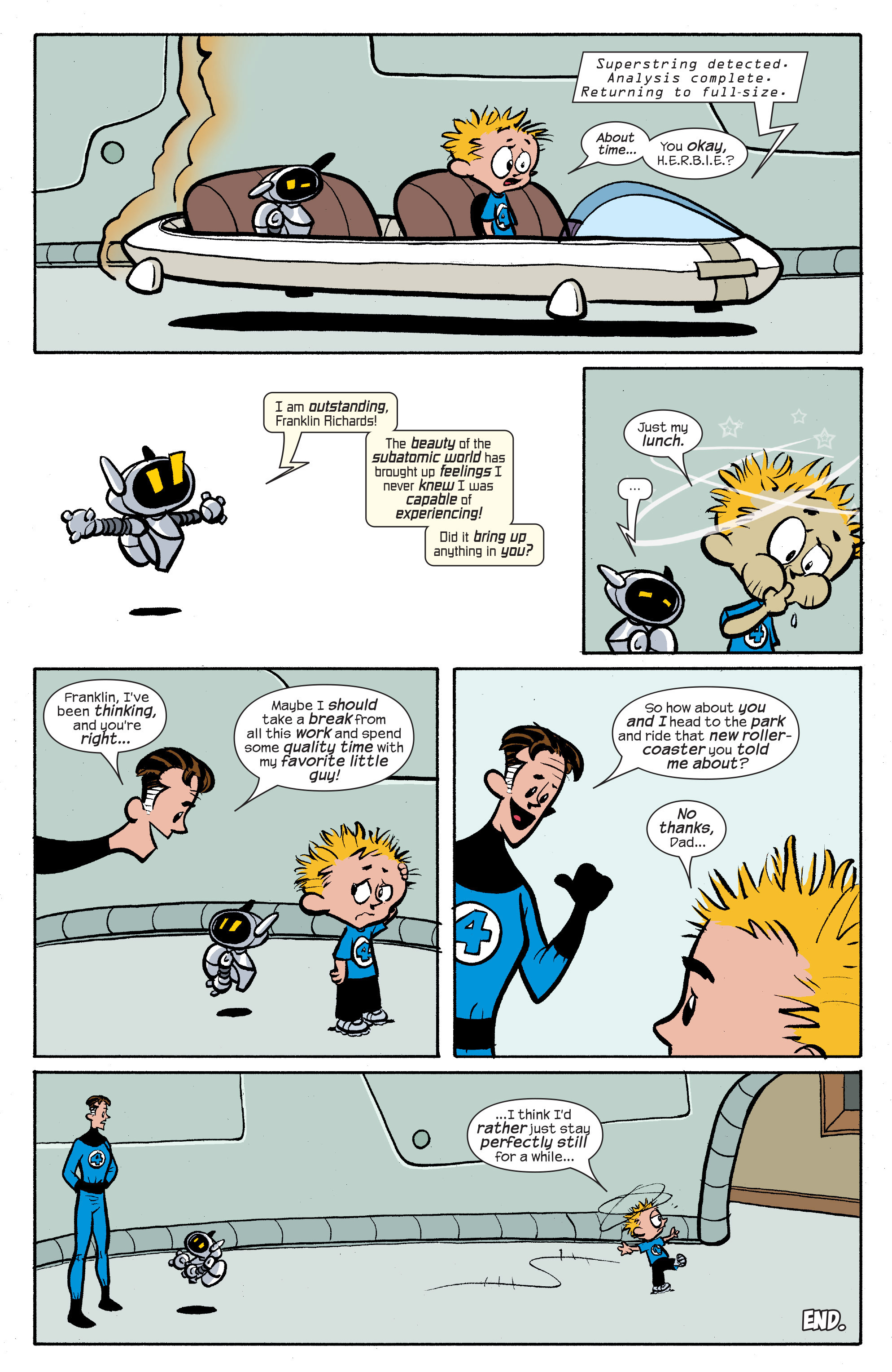 Read online Franklin Richards: March Madness comic -  Issue # Full - 12