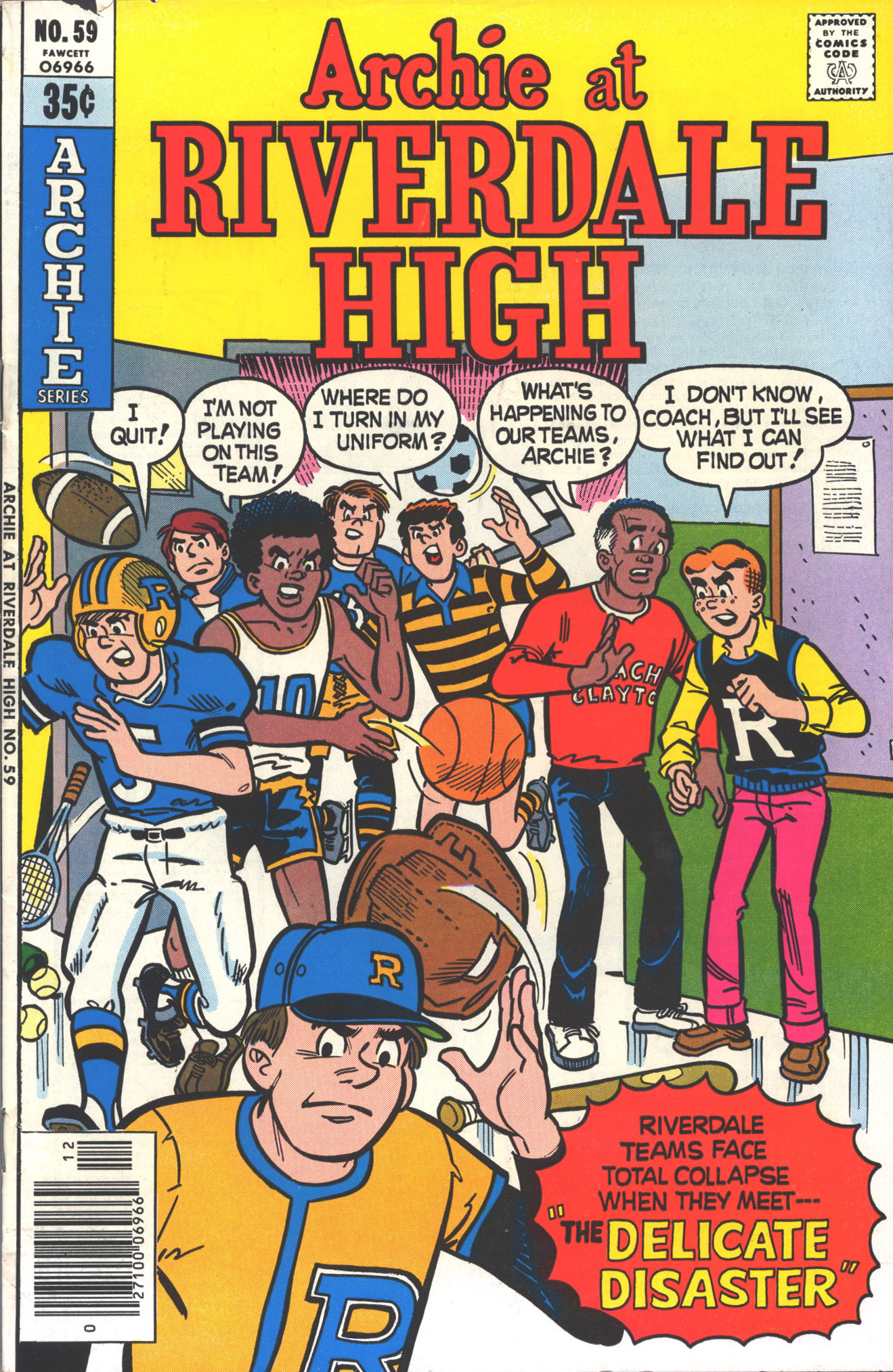 Read online Archie at Riverdale High (1972) comic -  Issue #59 - 1
