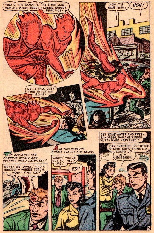 Read online The Human Torch (1940) comic -  Issue #28 - 17