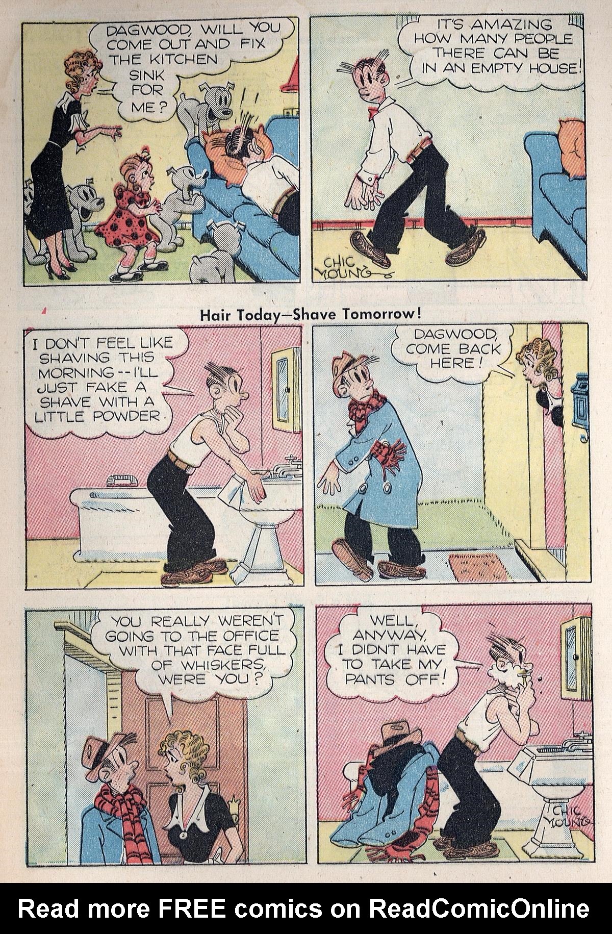 Read online Blondie Comics (1947) comic -  Issue #13 - 29