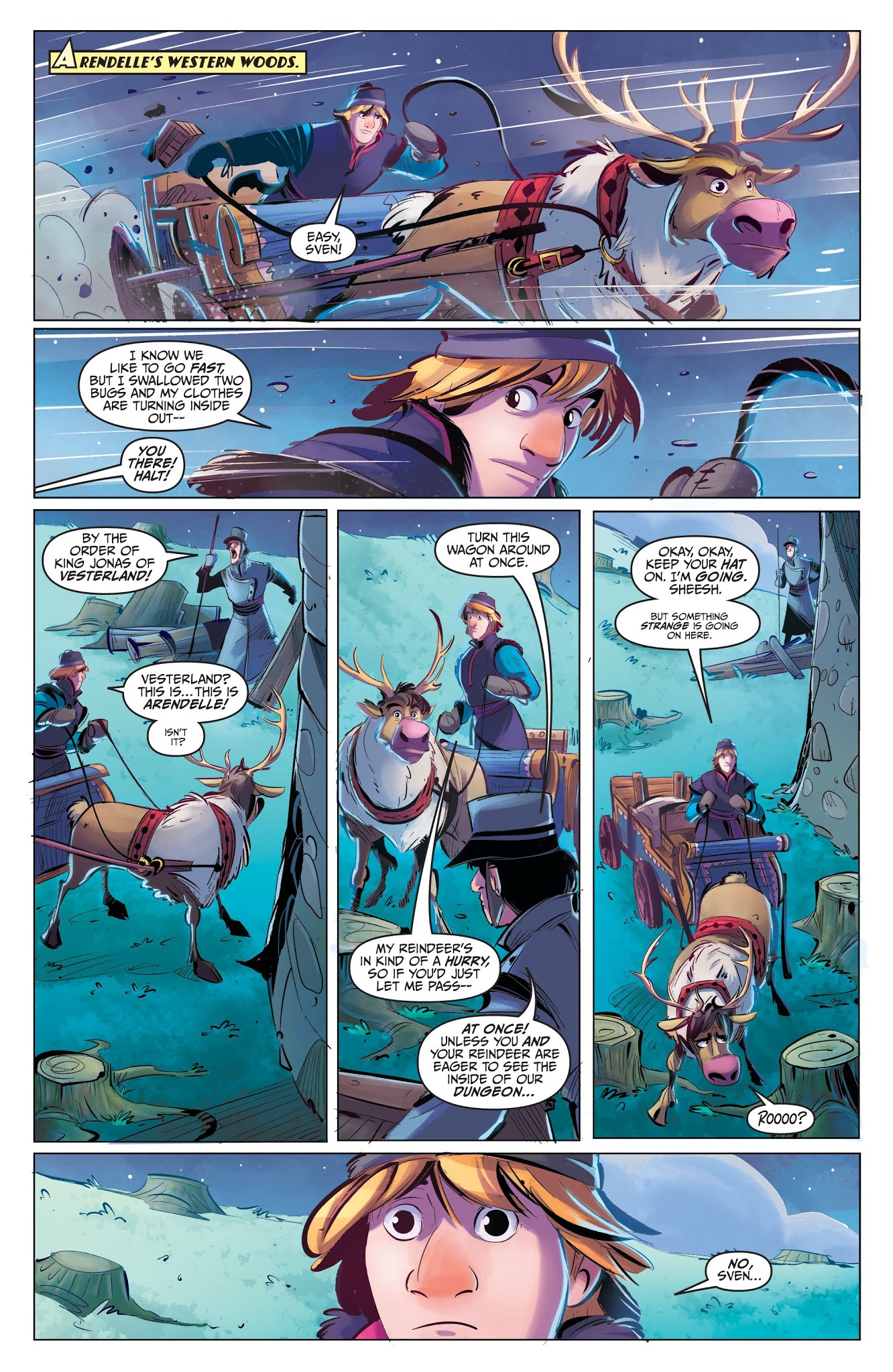 Read online Disney Frozen: Breaking Boundaries comic -  Issue #3 - 10