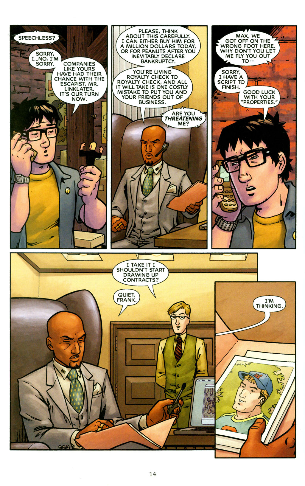 Read online The Escapists comic -  Issue #4 - 17