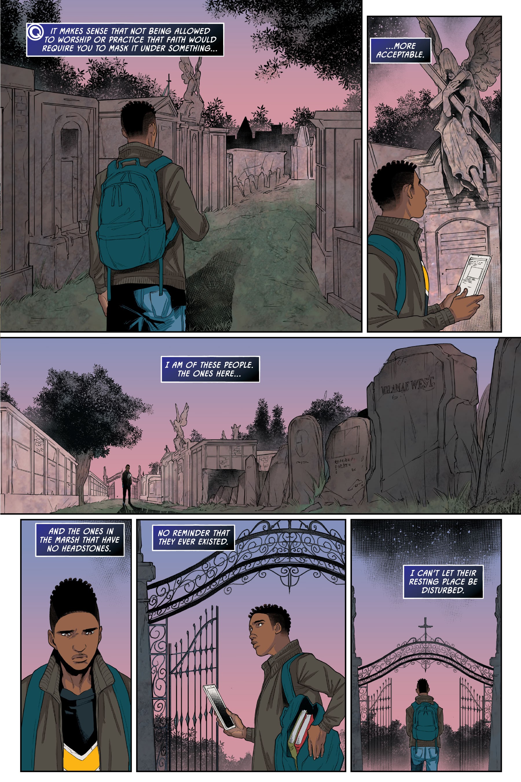 Read online Quincredible: The Hero Within comic -  Issue # TPB - 71