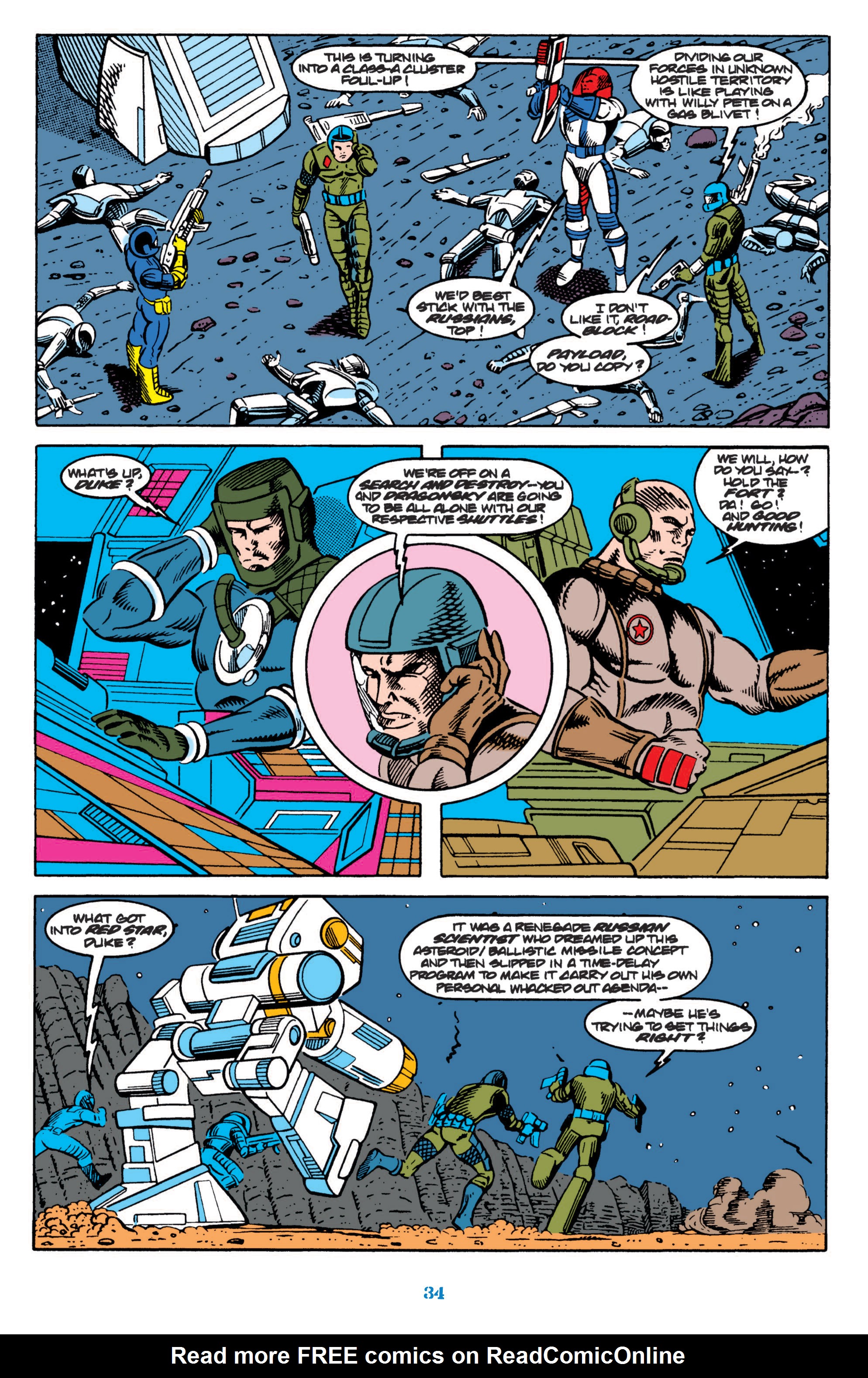 Read online Classic G.I. Joe comic -  Issue # TPB 15 (Part 1) - 33