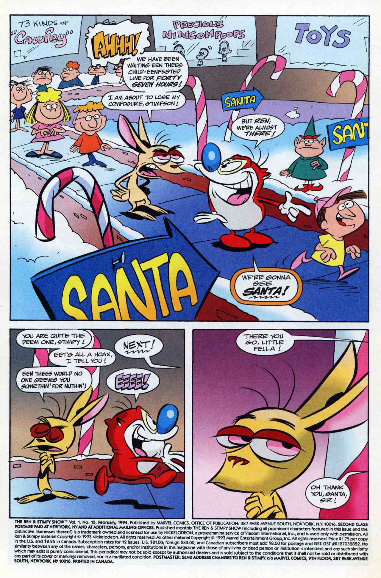Read online The Ren & Stimpy Show comic -  Issue #15 - 2