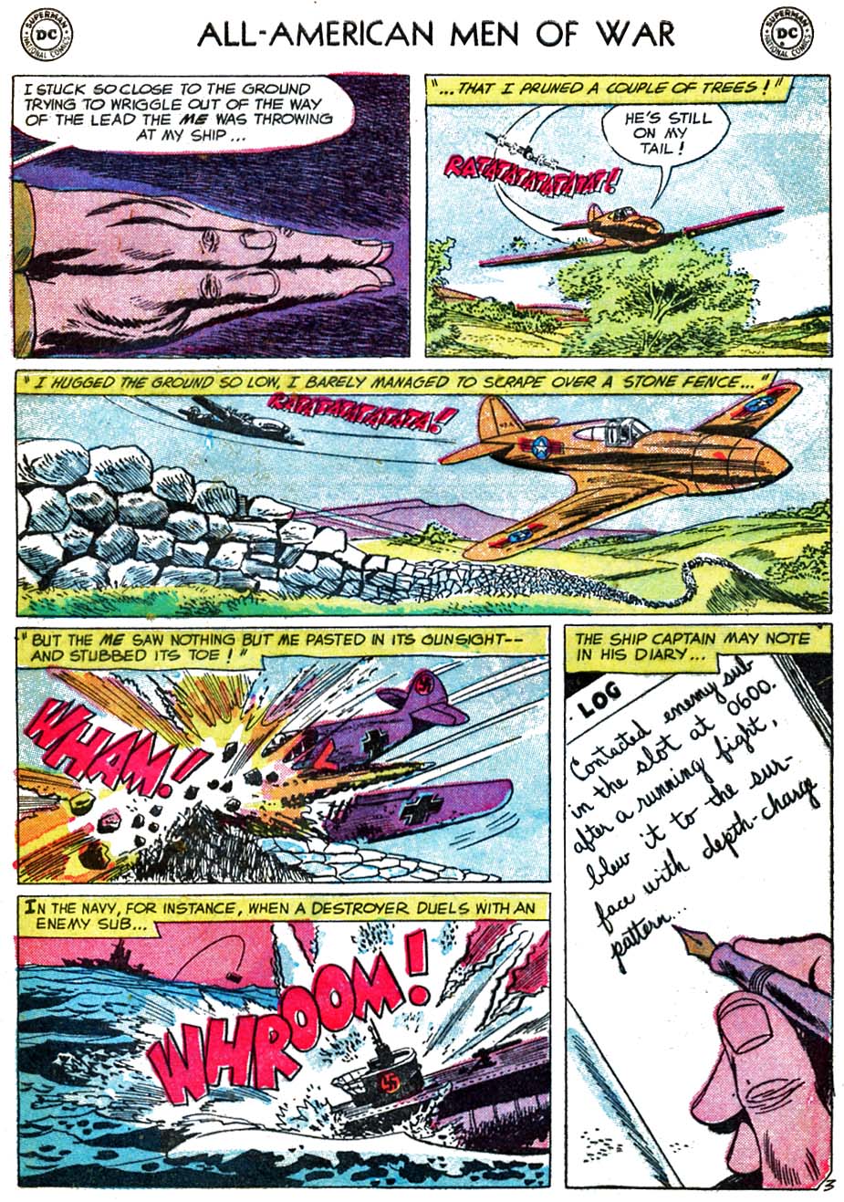 Read online All-American Men of War comic -  Issue #54 - 5