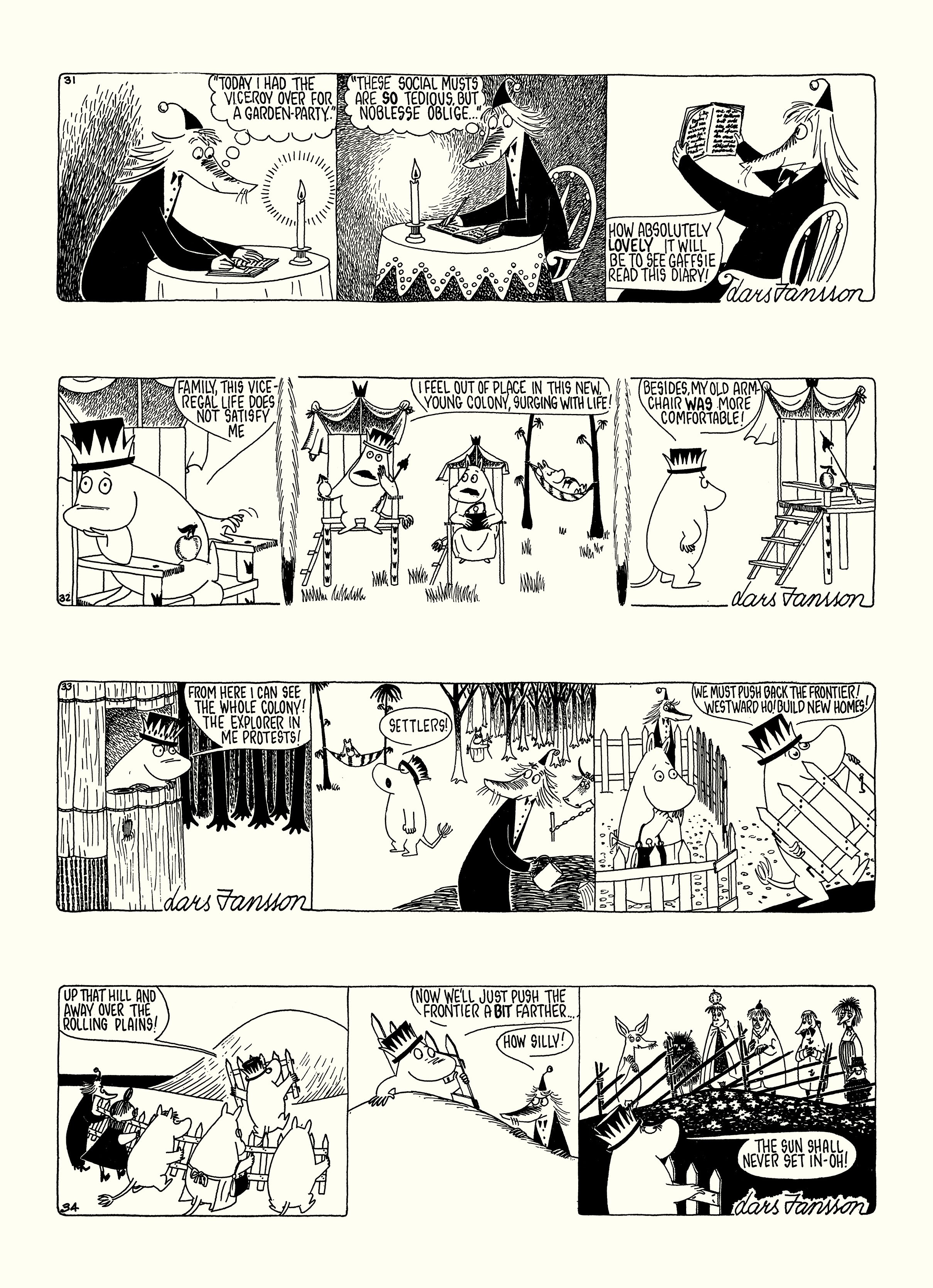 Read online Moomin: The Complete Lars Jansson Comic Strip comic -  Issue # TPB 7 - 14